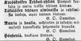 Kuvassa on vanha tekstiä sisältävä paperi, jossa on latinankielinen teksti, sekä osia suomenkielisestä tekstistä.