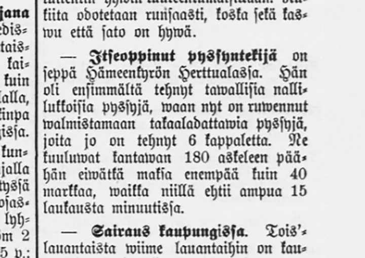 Sepän pirtin historiaa: osa 3