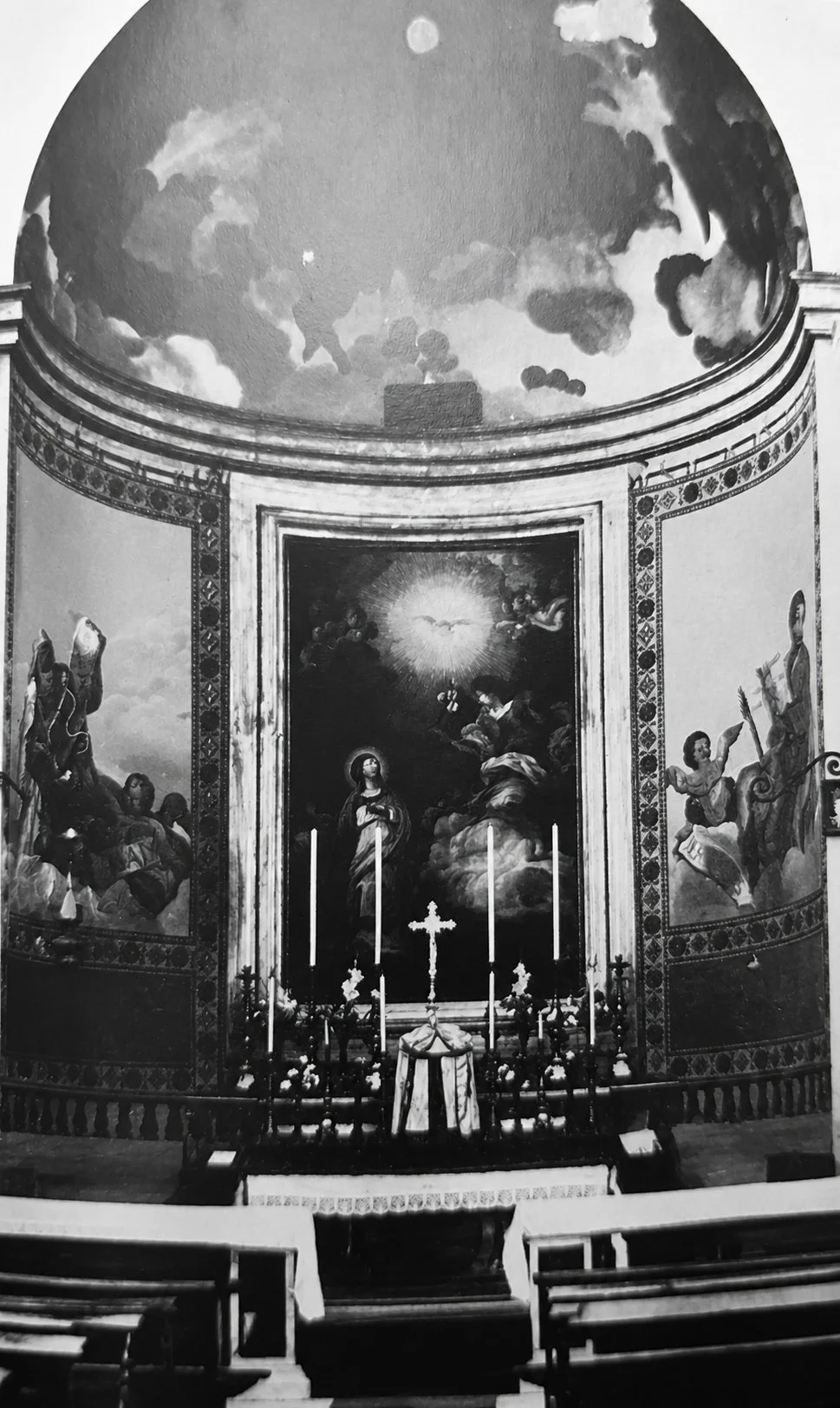 Kapelle in Borgo Montello, in der Maria die Erstkommunion empfing.