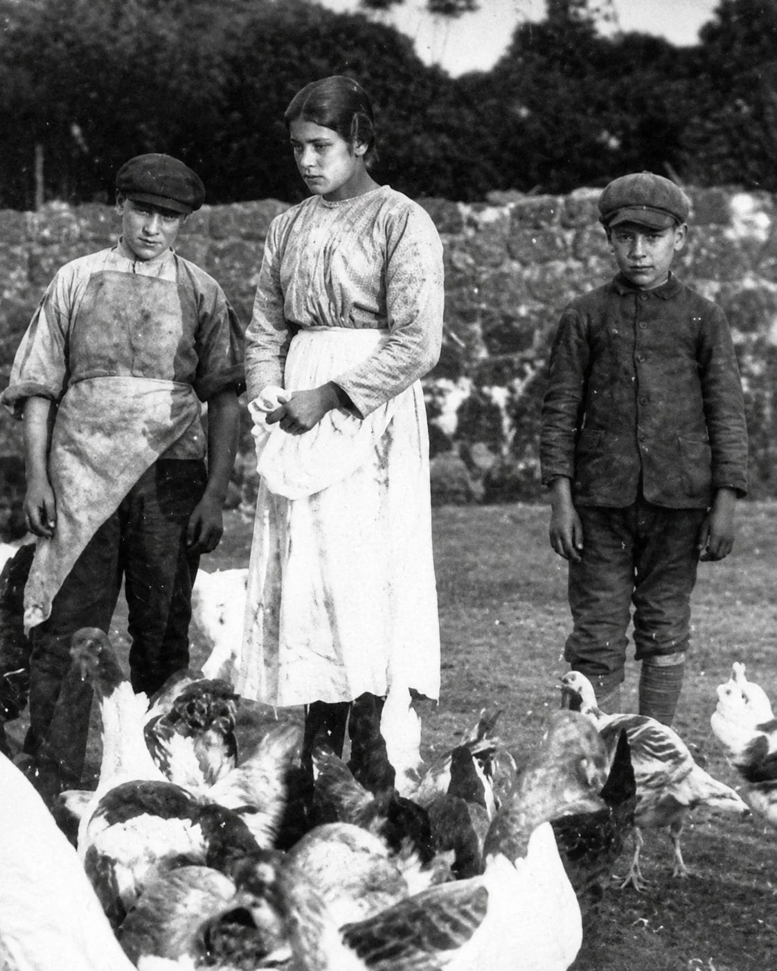 Das einzig bekannte erhaltene Foto Maria Gorettis, 1902