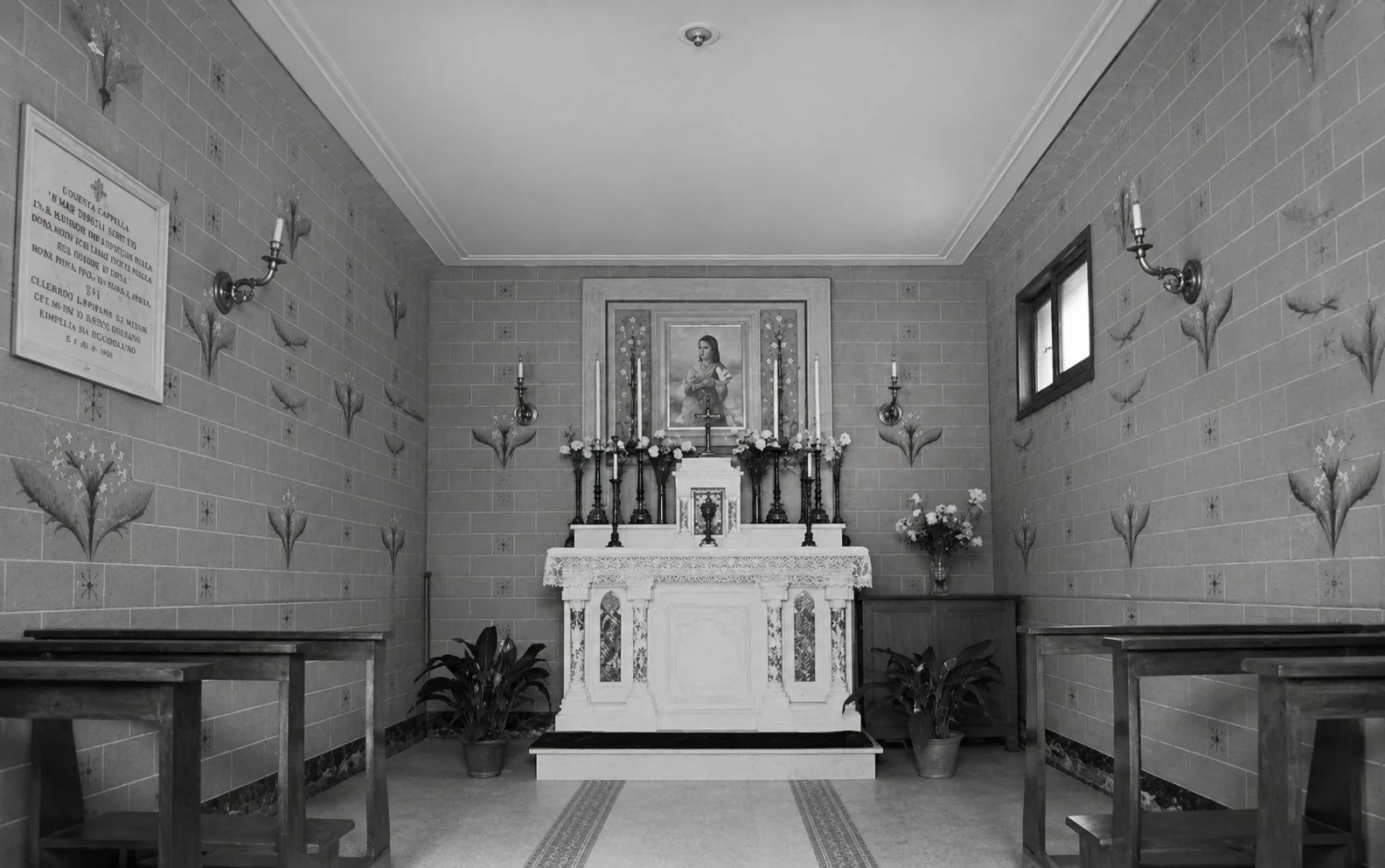 Das Sterbezimmer Maria Gorettis in Nettuno