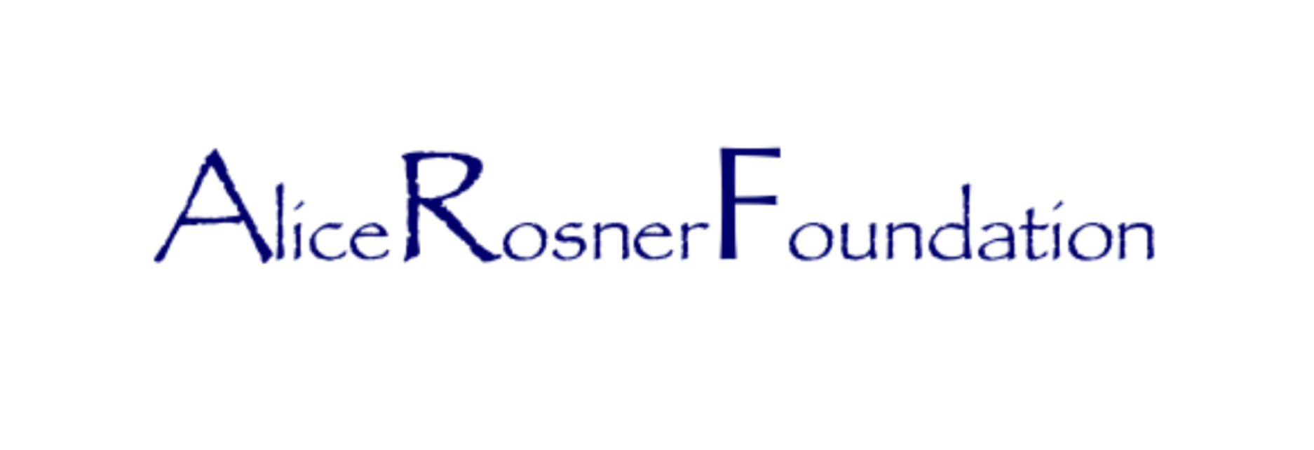 Logo of Alice Roeser Foundation in blue text with stylized design.