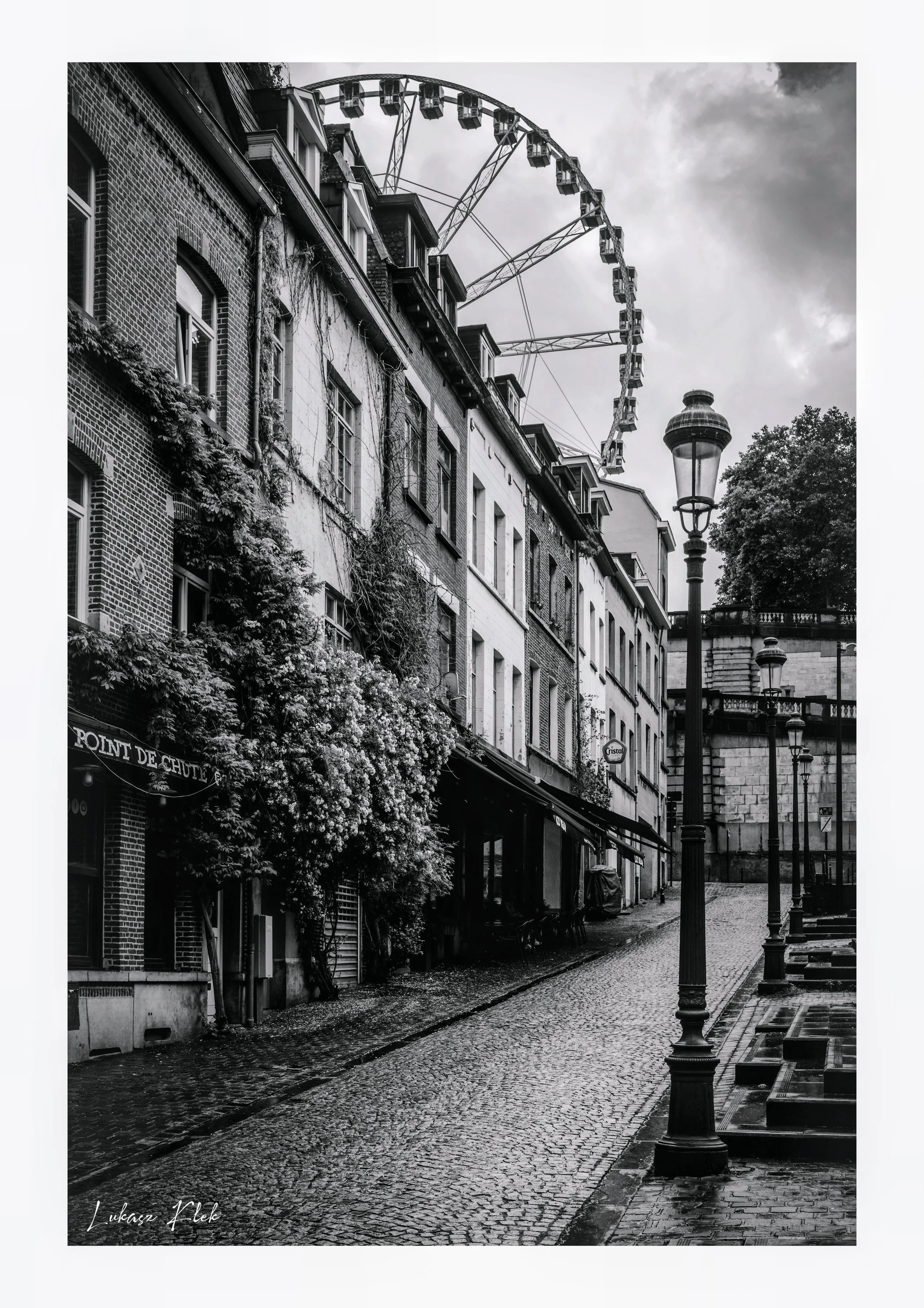 Ferris Wheel Lane in Brussels