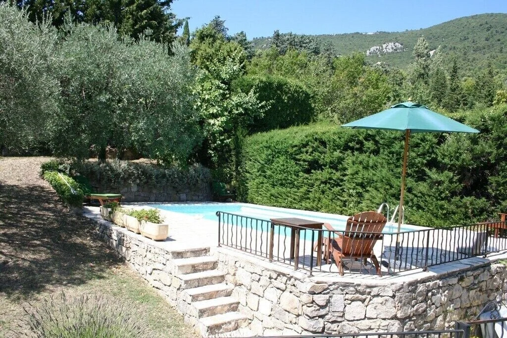 Secluded Pool Terrace.