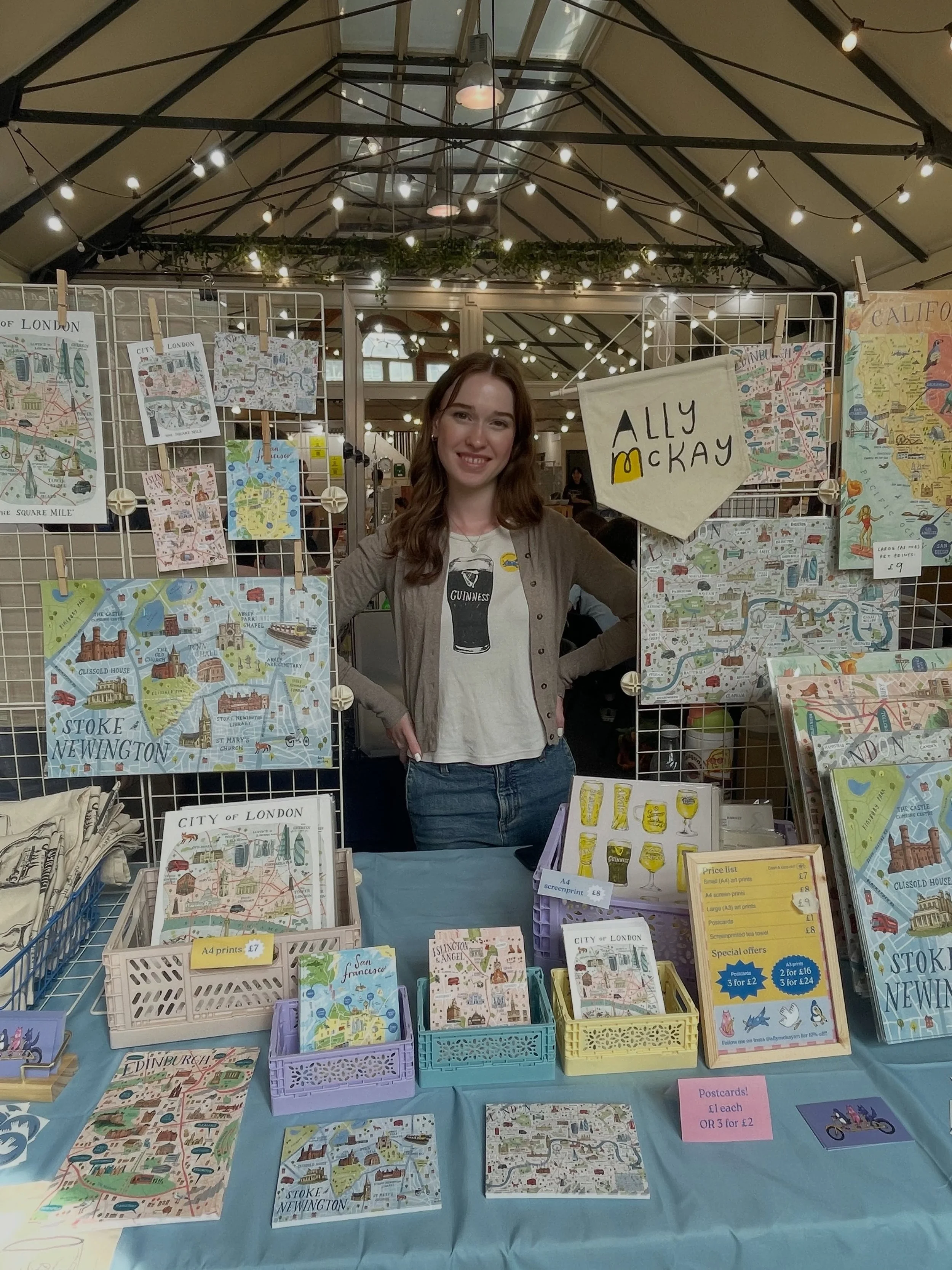Successful day today @n4makersmarket ✨✨ 

If you missed it, guess what - I&rsquo;ll be tabling at two more markets next weekend and the one after!!! :O 

➡️ 11th July @womenwillcreate 🤩 
📍 abney hall, stoke newington
⏰11:30am - 5pm 

➡️ 18th July @