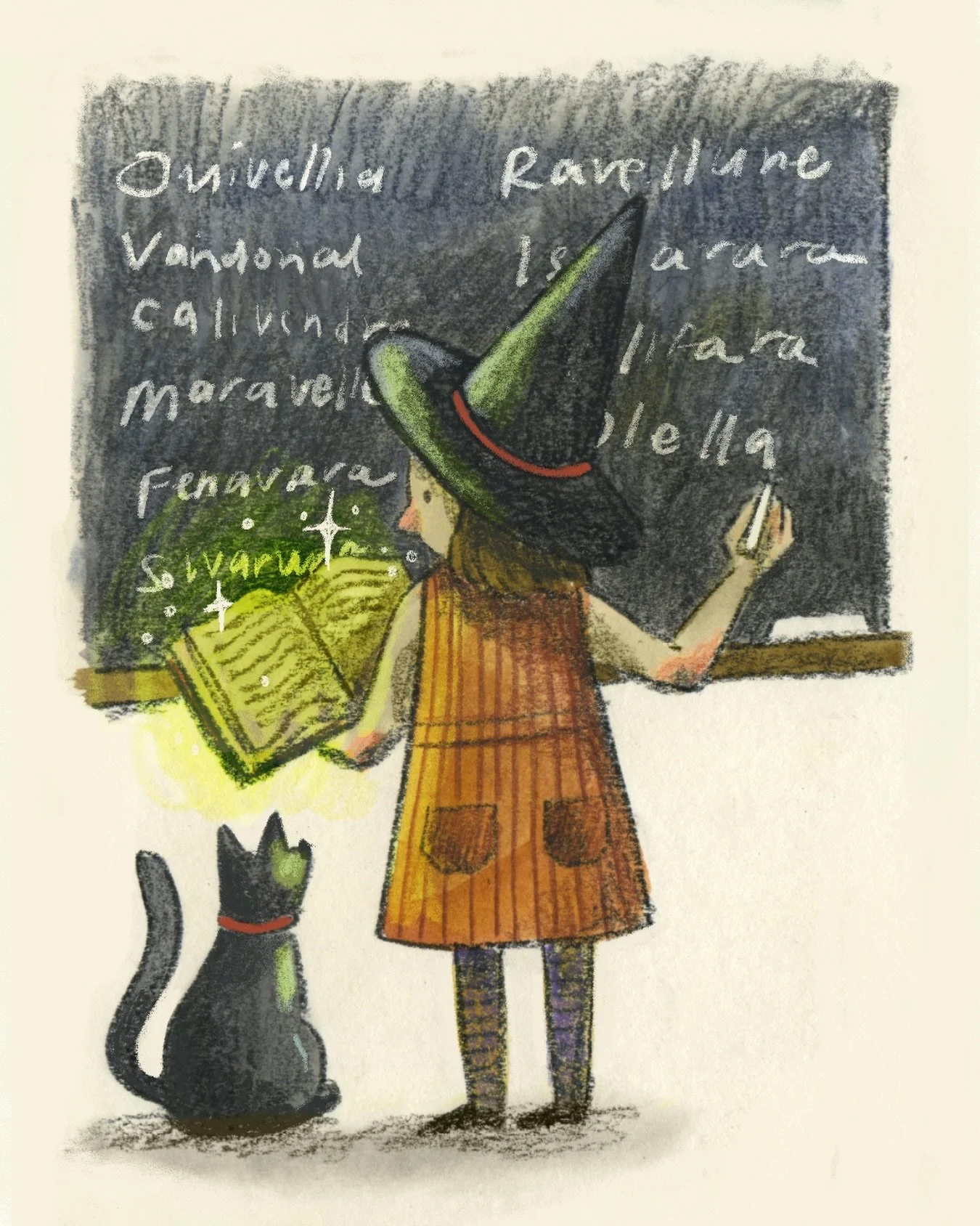 Peachtober 4: SPELL 🪄📚🧙&zwj;♀️

A little double meaning for this one!! Why do spells need to be so hard to spell?? 

#peachtober26spell #peachtober @peachtober
