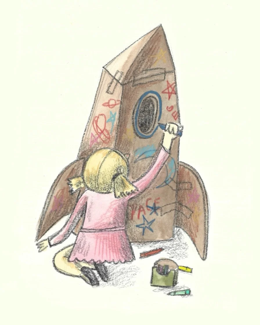 Day 14: CRAYON 🖍️⭐️🚀

#peachtober26crayon #peachtober26 @peachtober