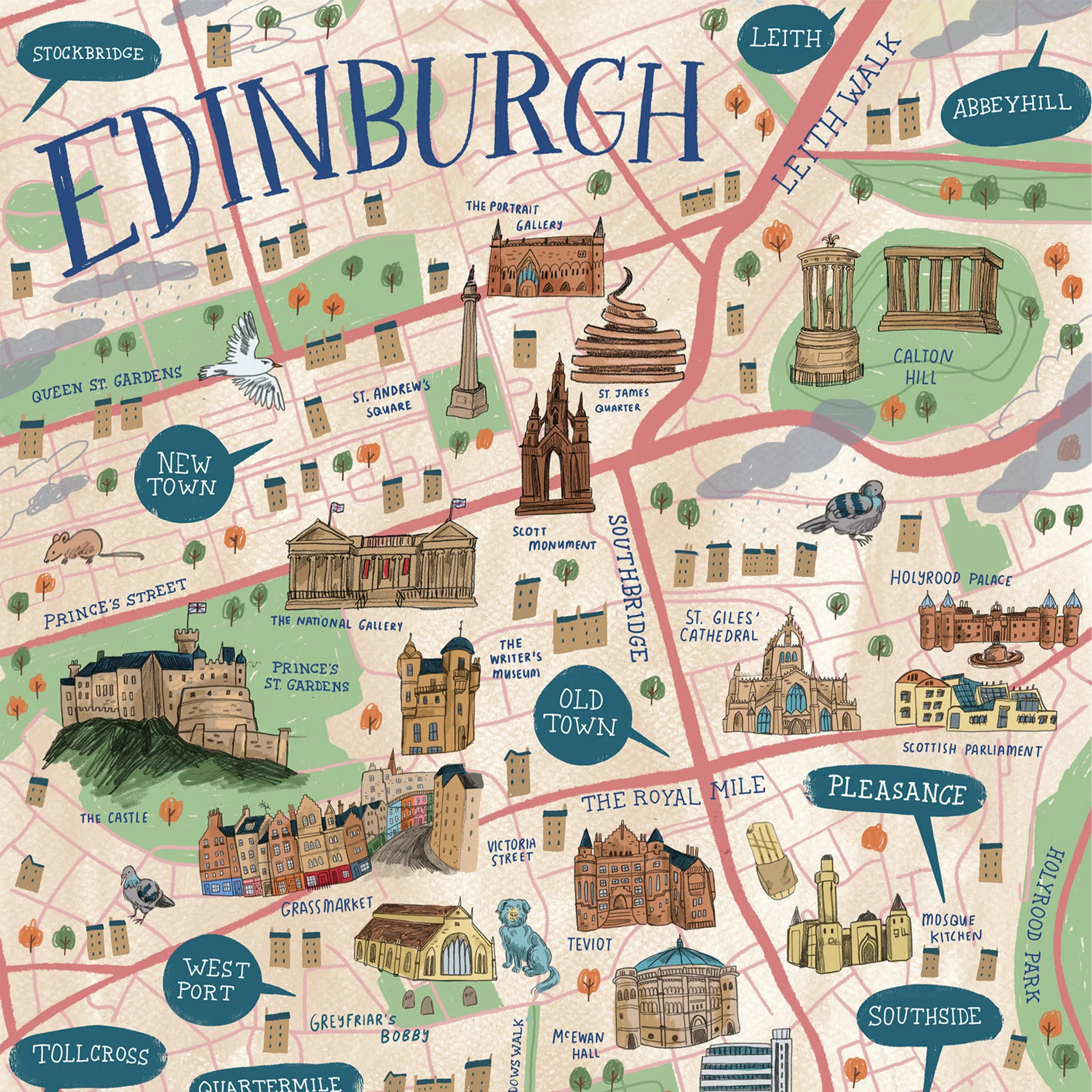 Edinburgh Map