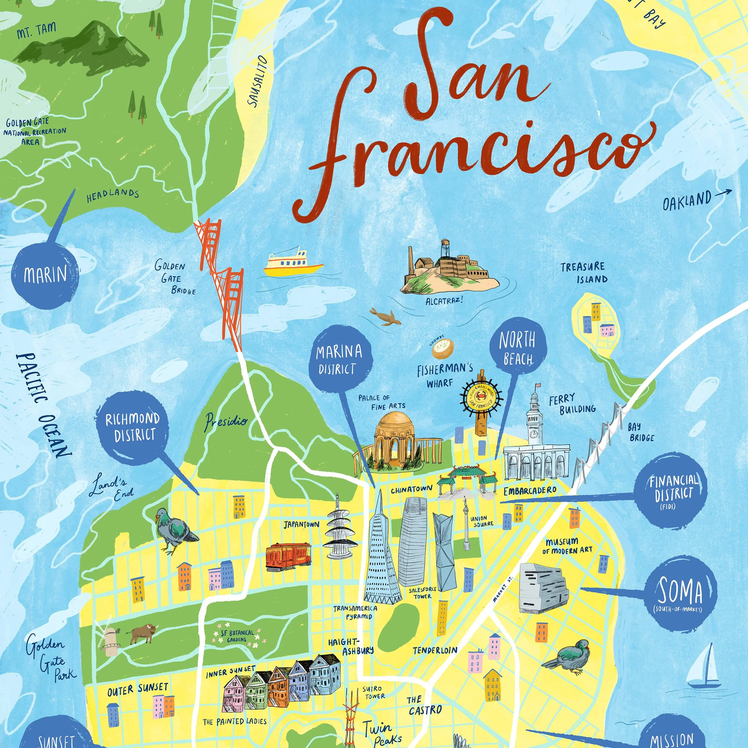 San Francisco Map