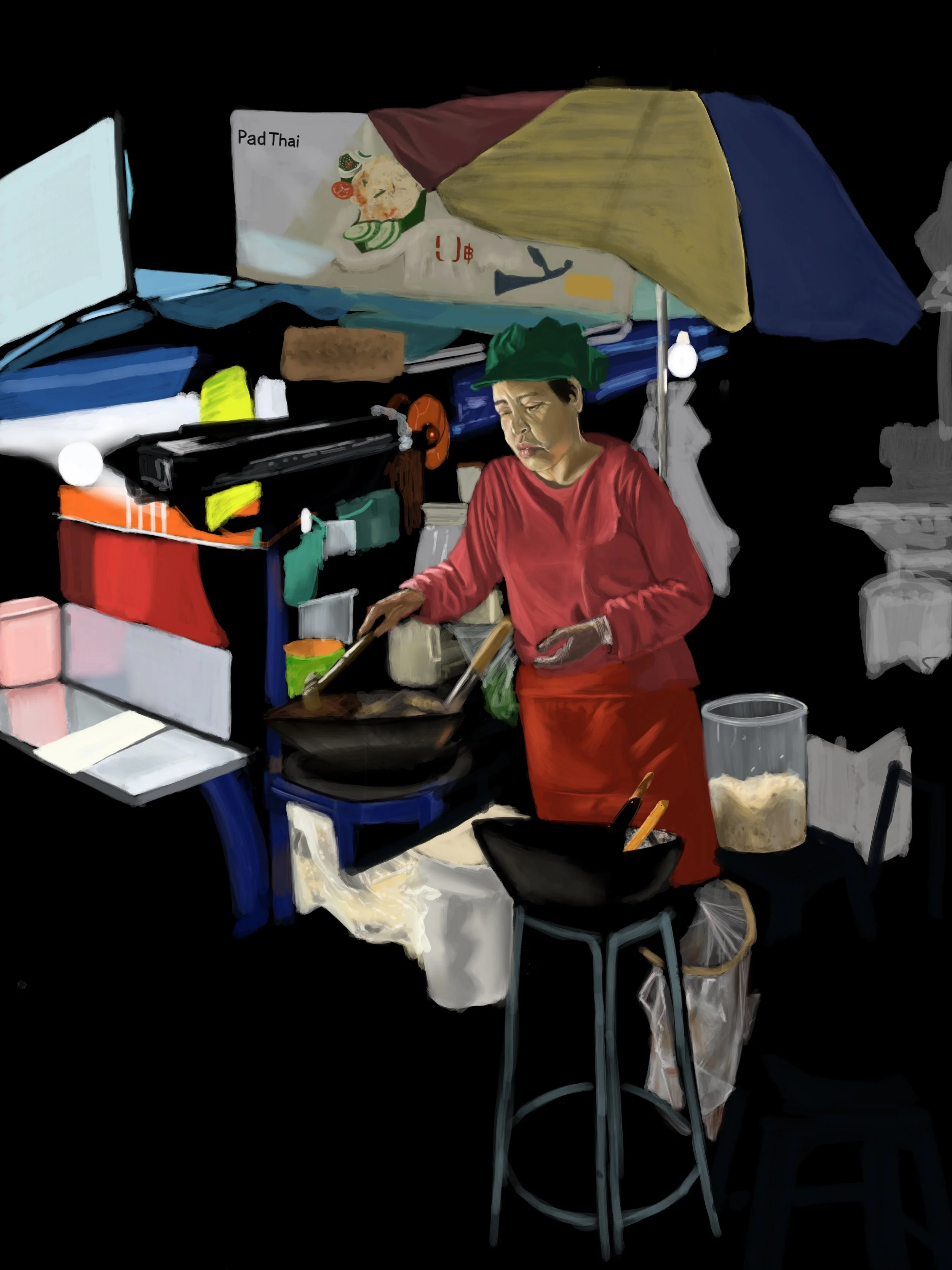 Night Market
Digital Drawing
2024