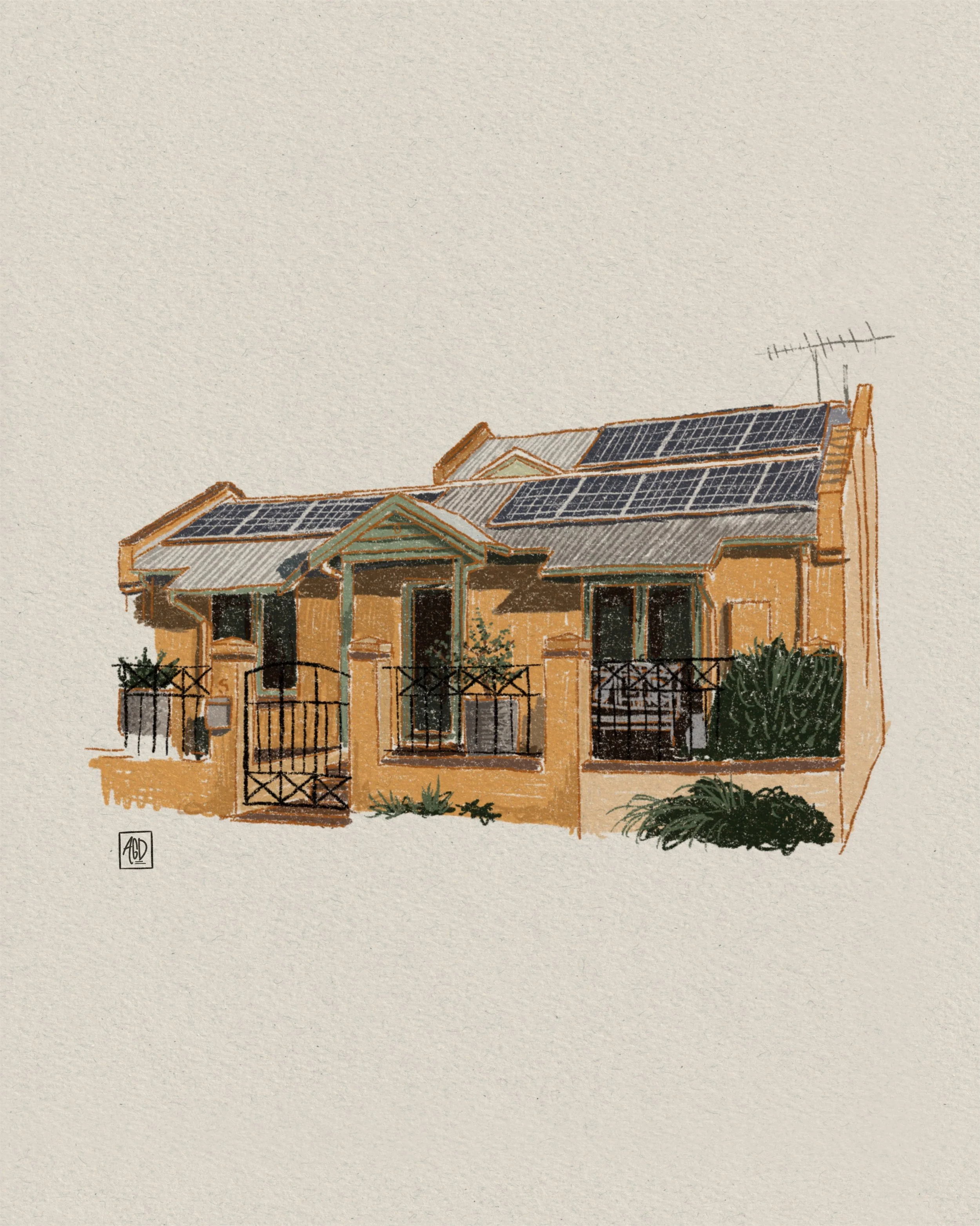Home in Fremantle 1
Digital Drawing
2026