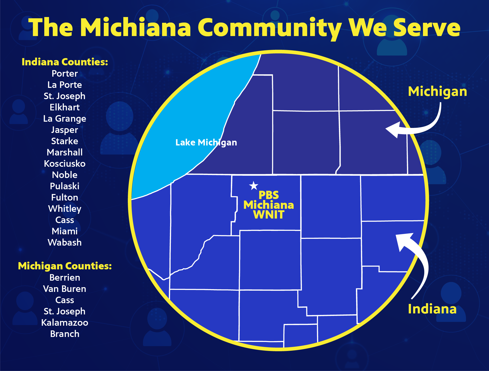 Broadcast area map.