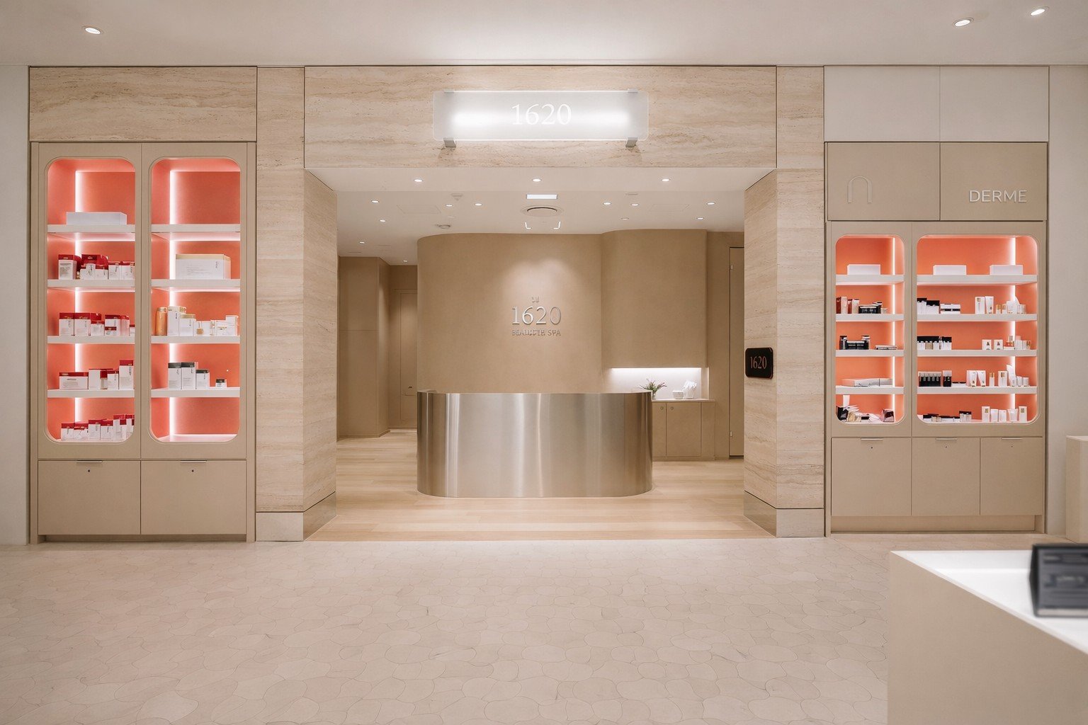 1620 | Beauty & Wellness Clinic Interior Montreal | Chrome Design