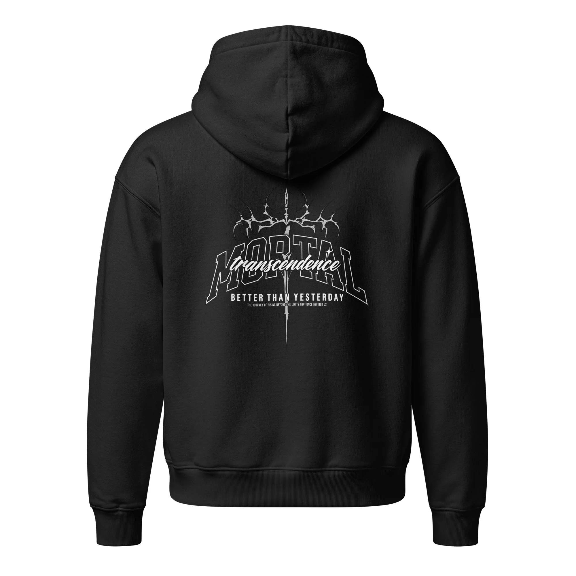 Unisex relaxed mid-weight hooded sweatshirt