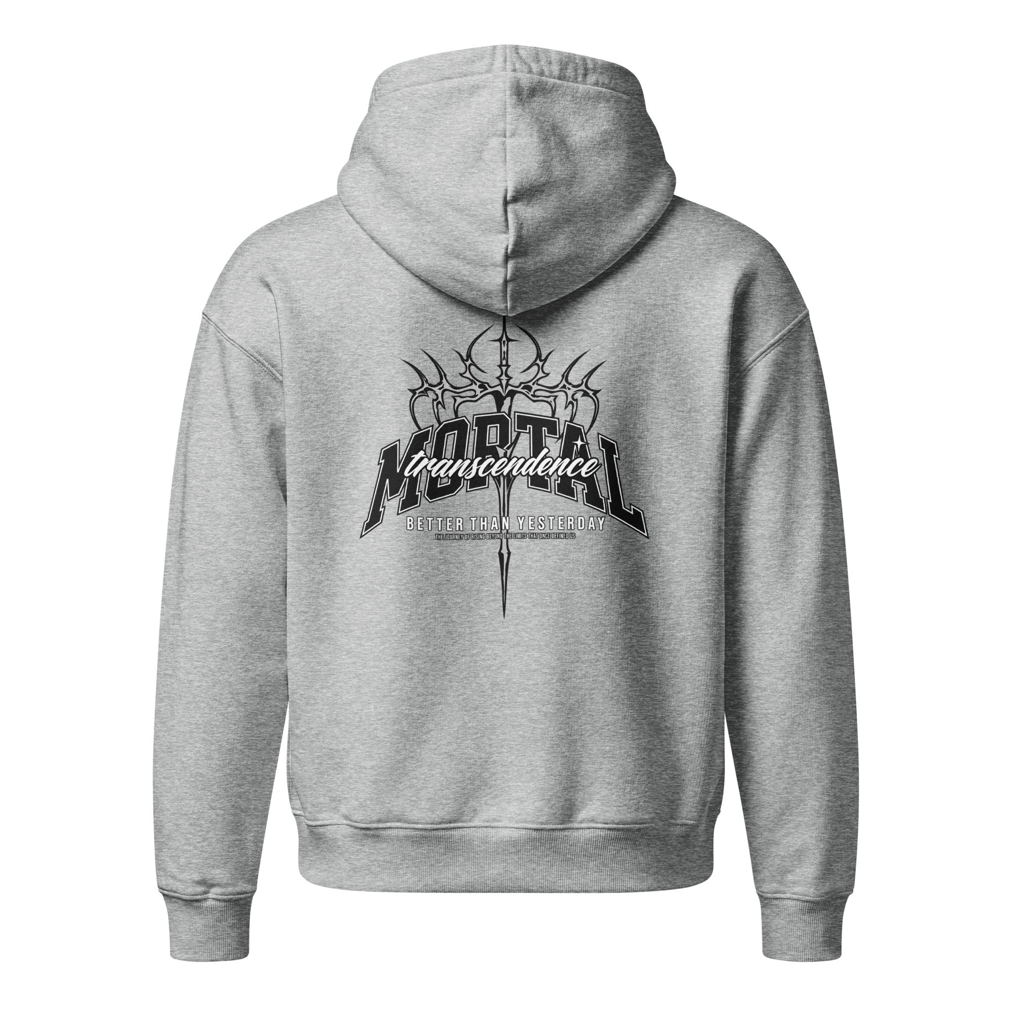 Unisex relaxed mid-weight hooded sweatshirt