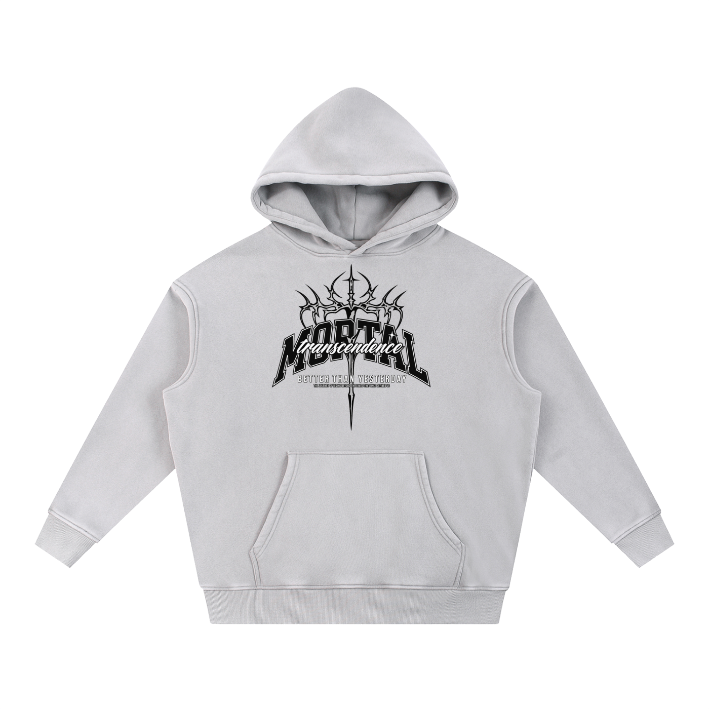 Snow Wash Fleece Oversize Hoodie