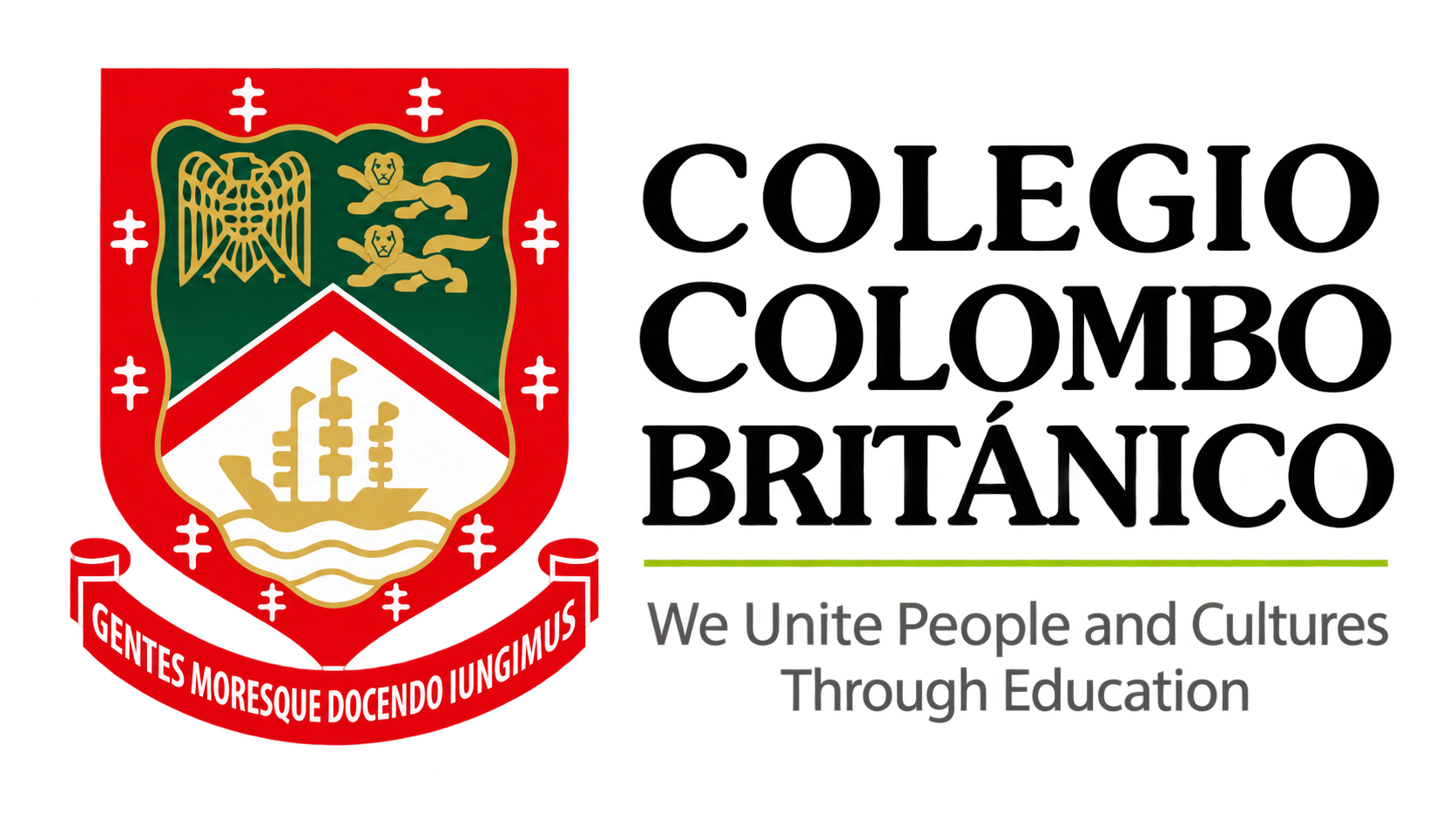 The logo of the University of the Philippines, showing a shield with a green upper section featuring a golden lion and eagle, and a white lower section with a gold ship. A red banner below reads 'GENTES MORESQUE DOCENDO JUNGIMUS'. To the right, the text says 'Unite People and Cultures Through Education'.