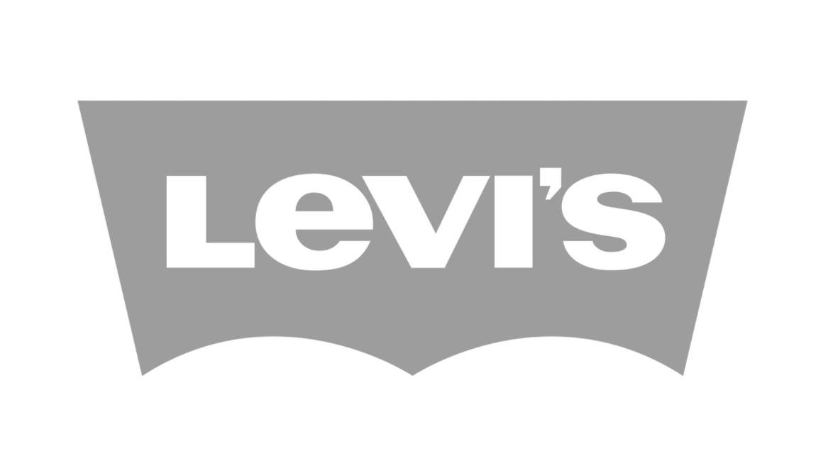 Levi's logo in black and white.