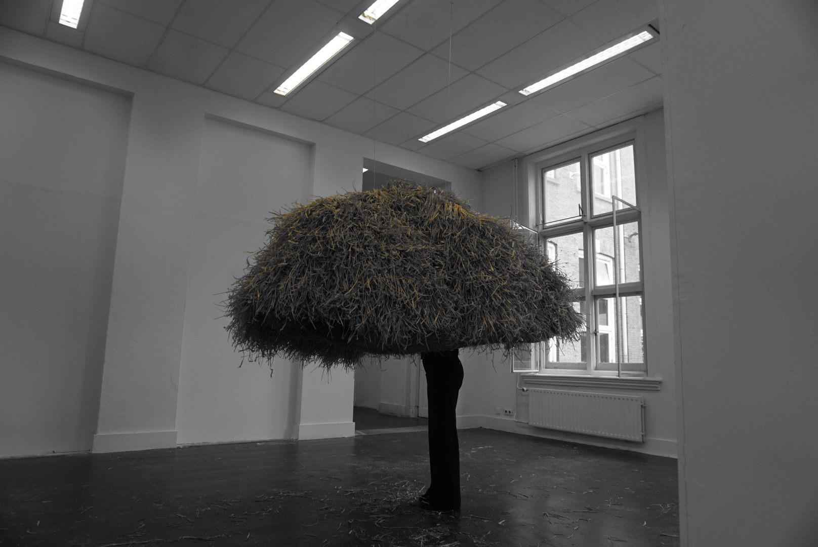 Untitled Straw Installation