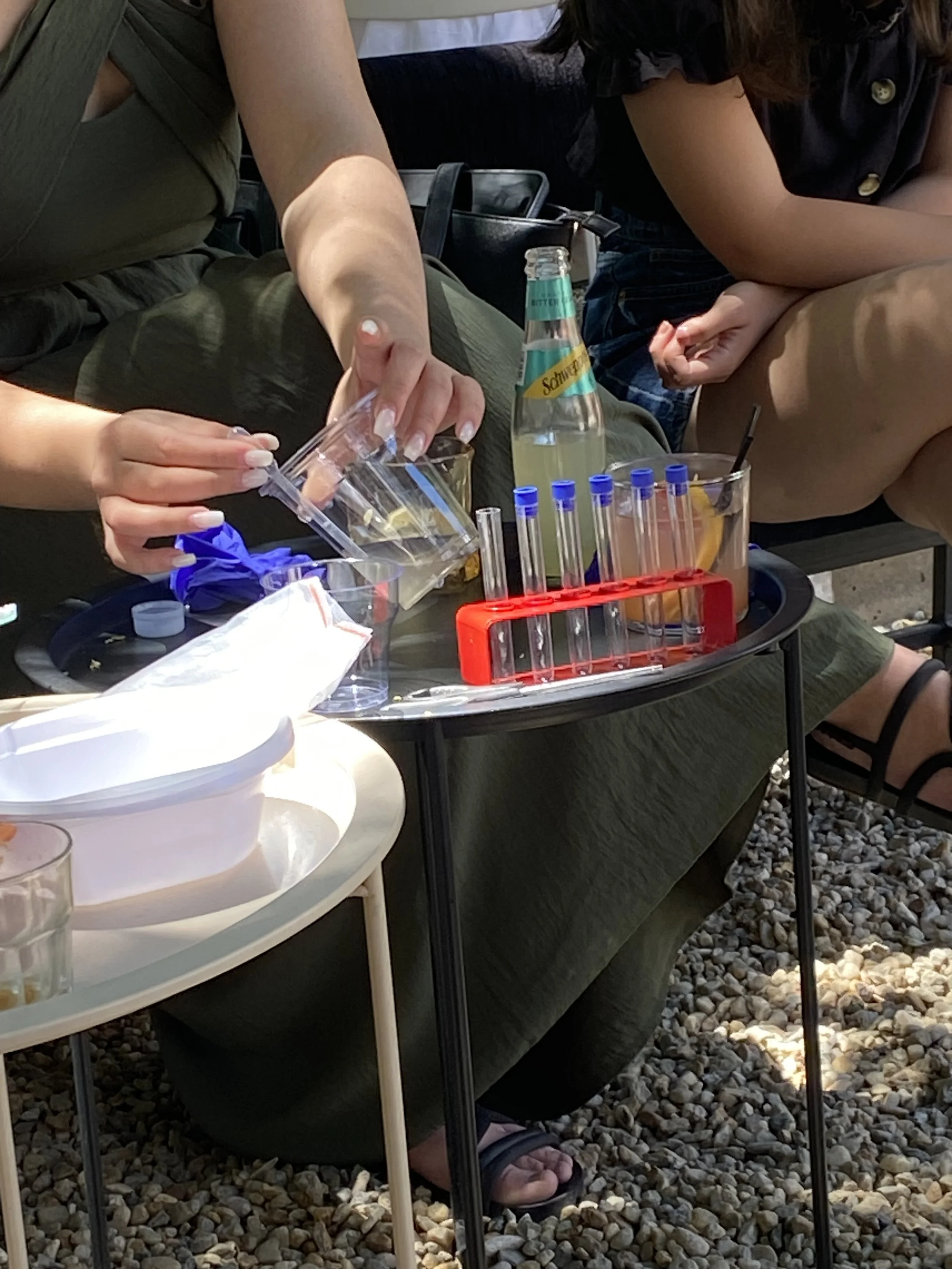 A photo of the Water Filtration Workshop, part of Festival Водата спие, Душманот не спие