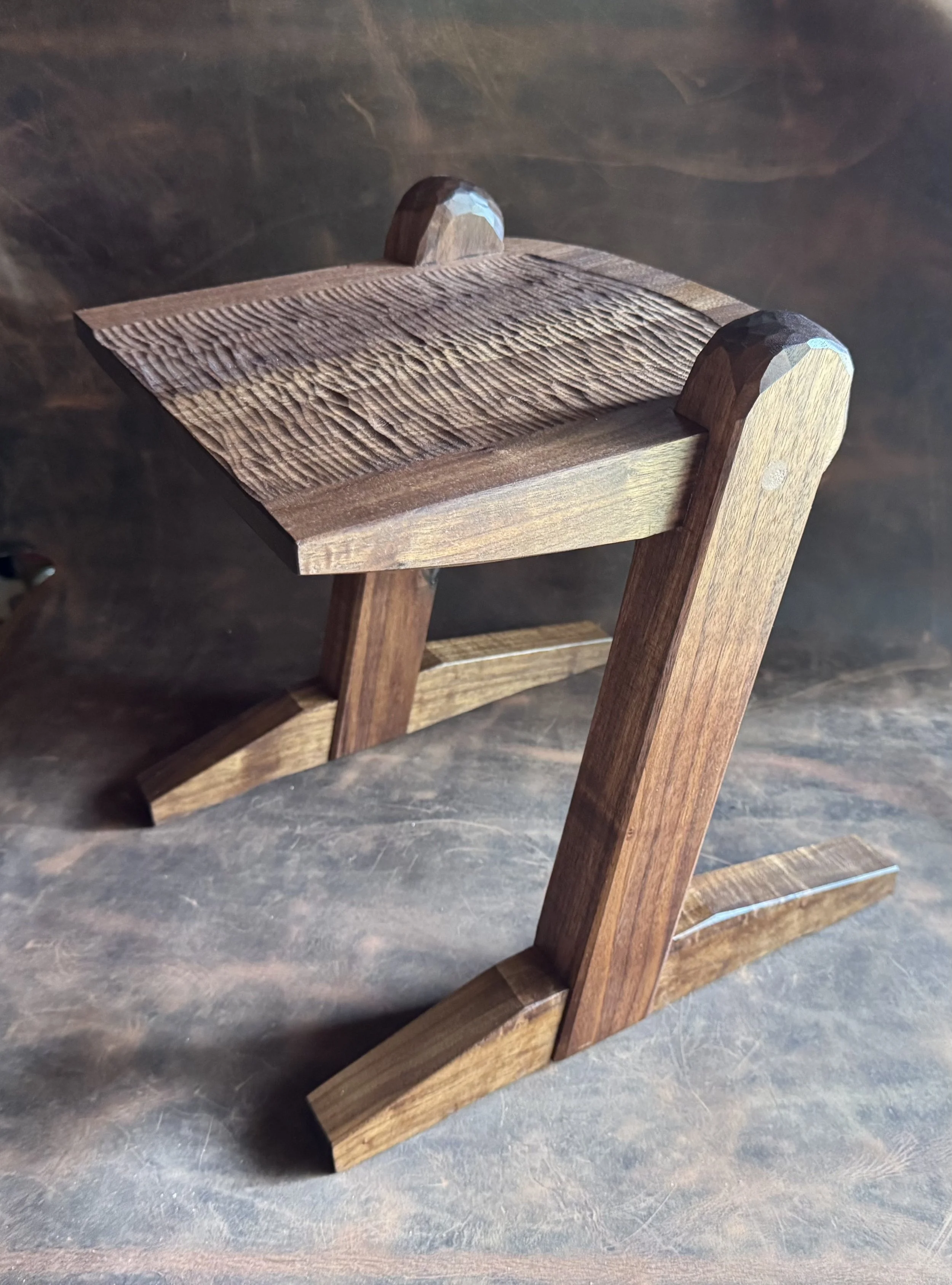 Two-Legged Cantilever Step Stool