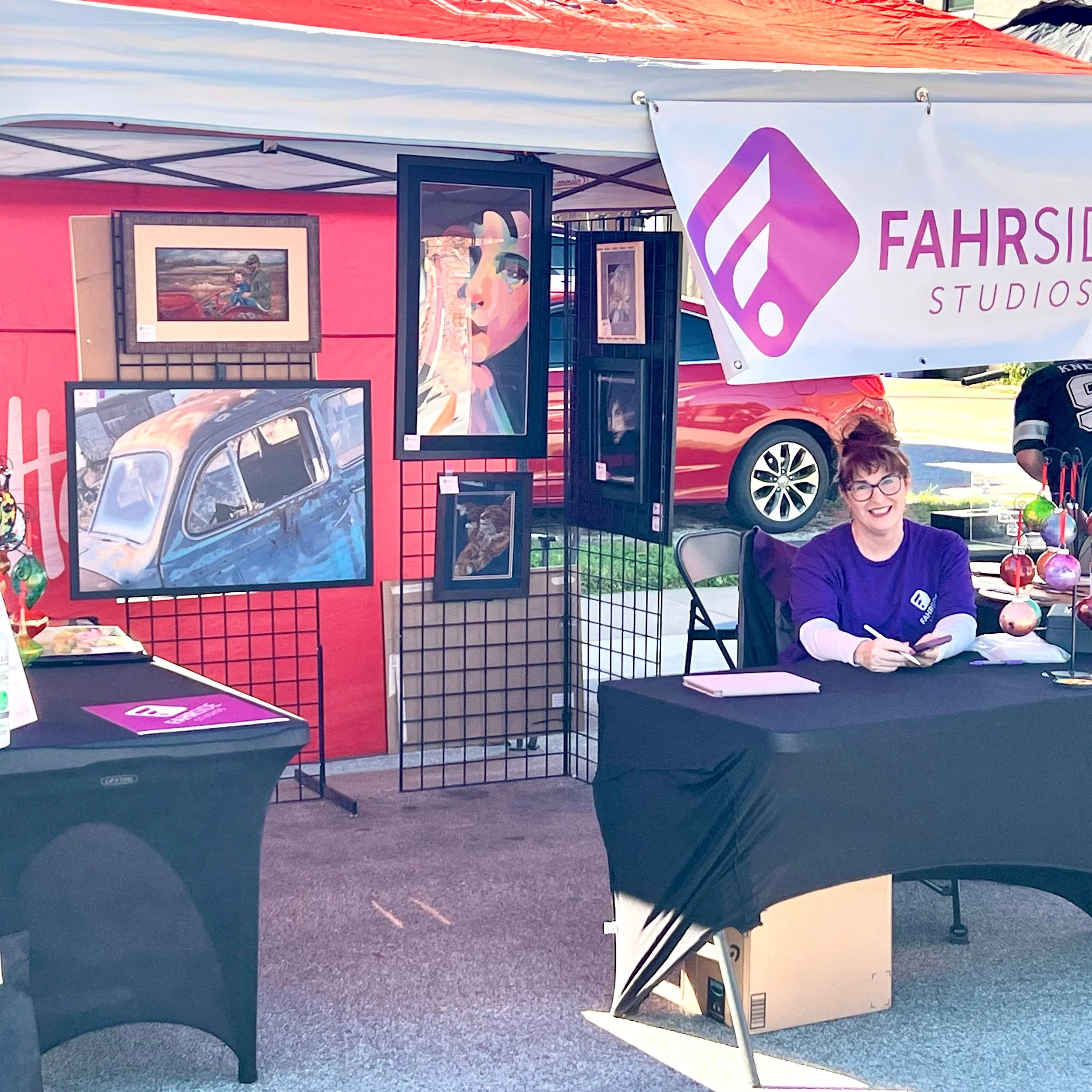 Had a great time at the Crete Pumpkin Fest on Sunday. Was wonderful to see so many people take part - and loved sharing the booth with my husband who's running for School Board.