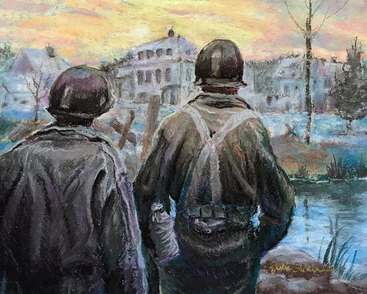 Bastogne: Framed Original
