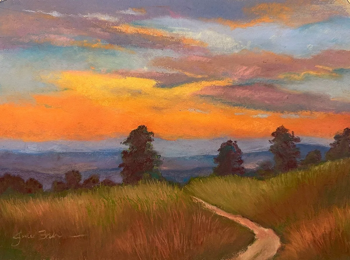 Valley Overlook: Framed Original