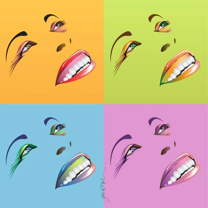 Katie Smiles: Original (Quad)