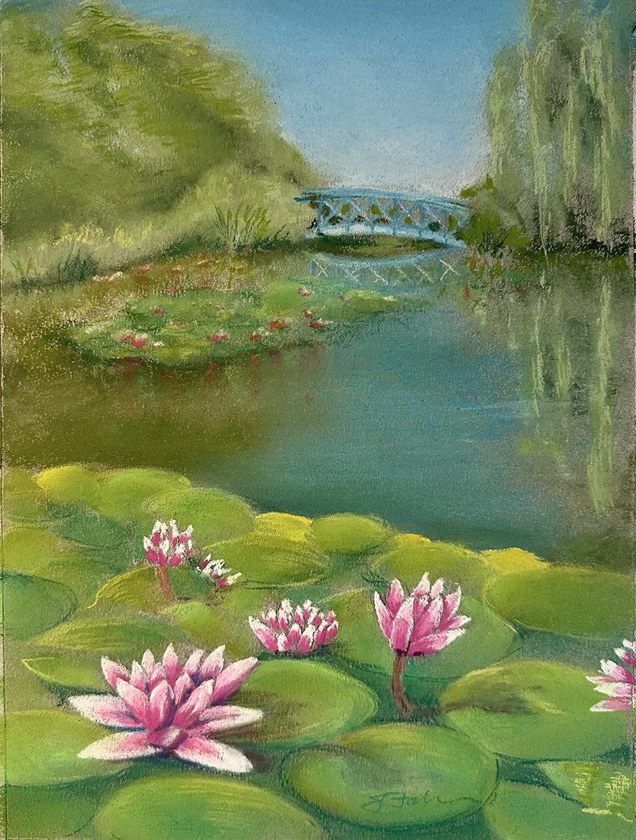 Waterlilies in Velvet: Original
