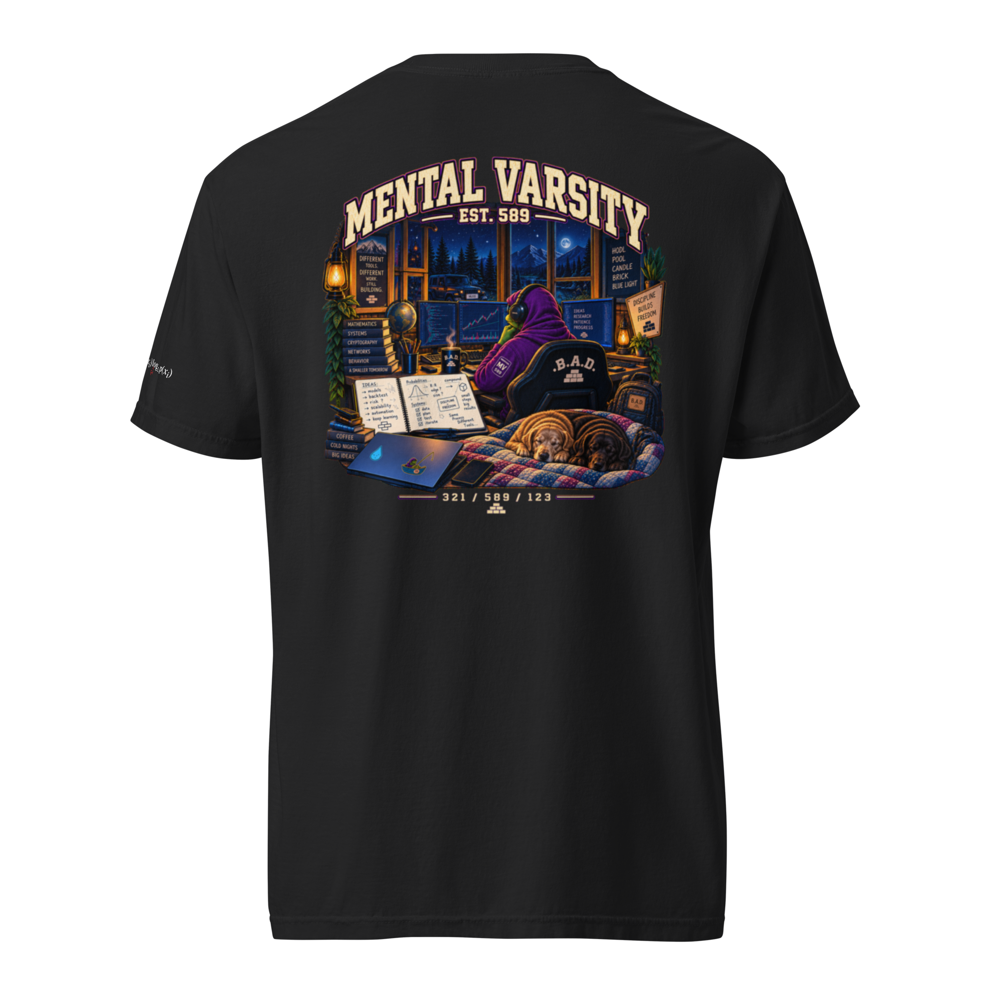 MENTAL VARSITY 589 TEE | B.A.D. SERIES 001