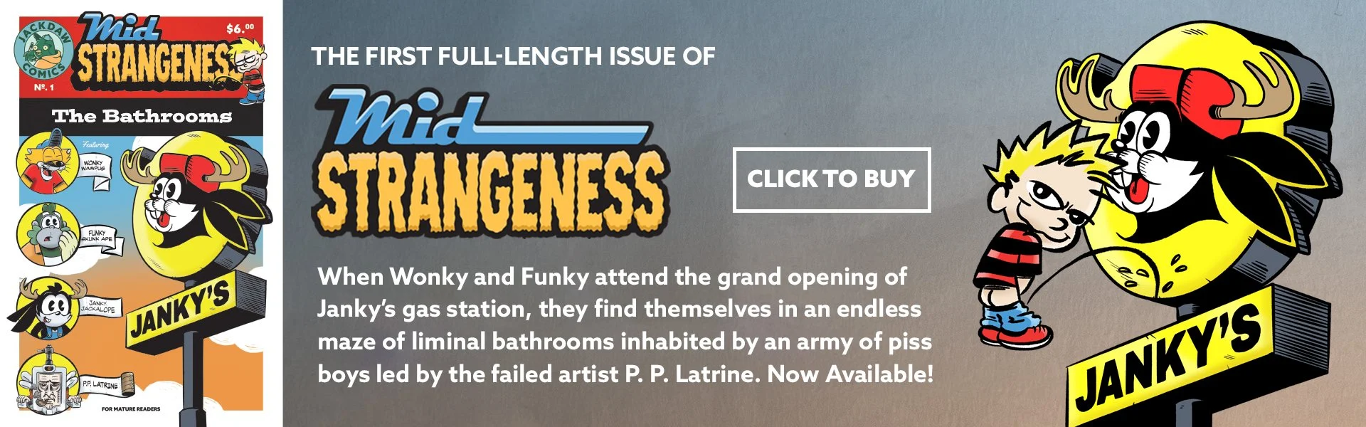 Mid Strangeness: the Bathrooms
