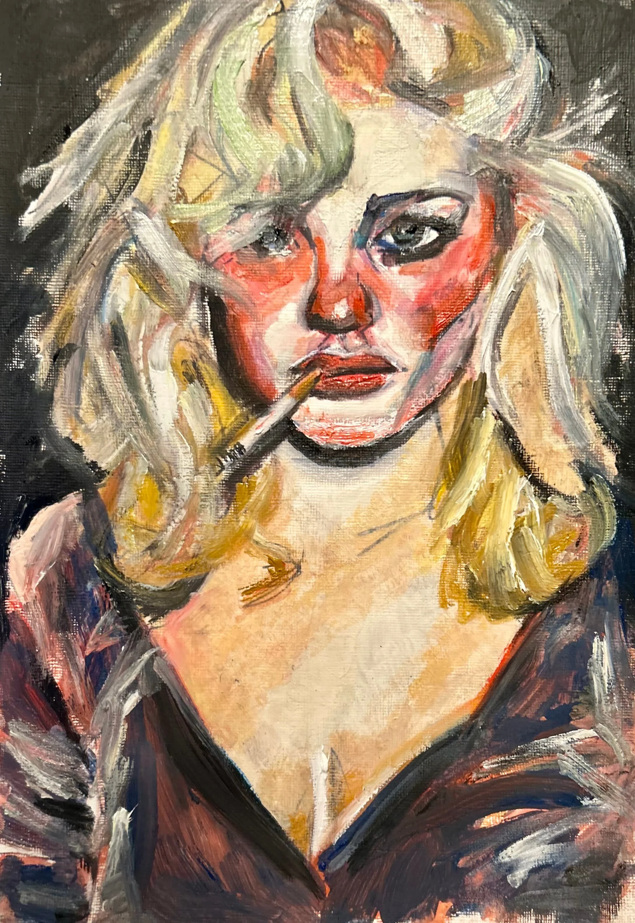 C A P R I
Oil on Paper
Original artwork and Limited edition print available