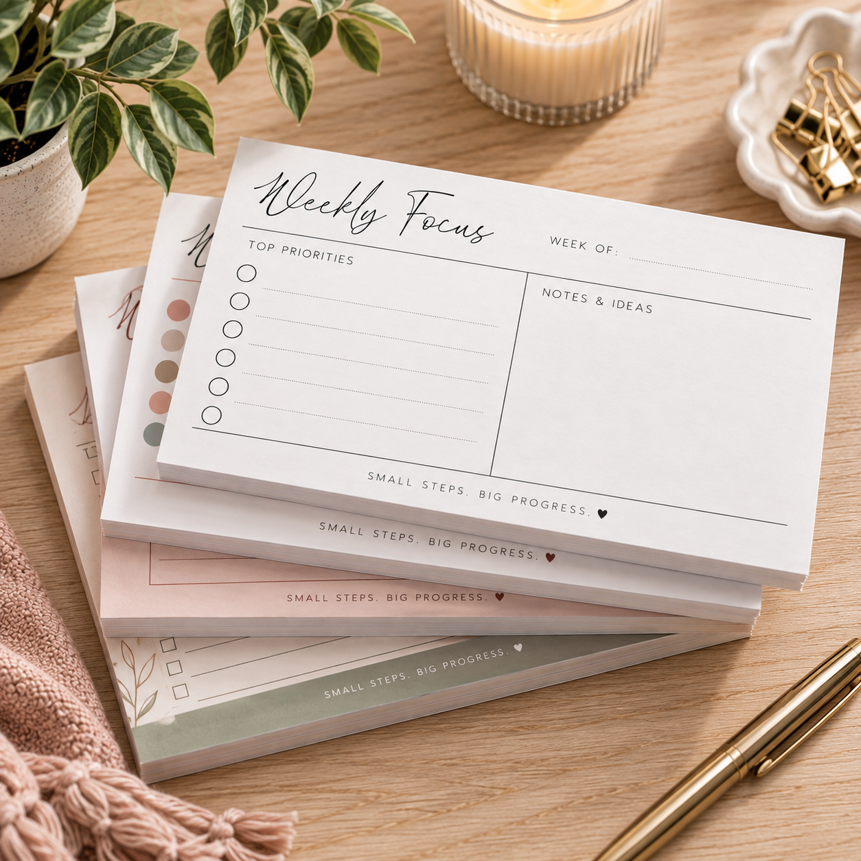 The Weekly Focus Notepad