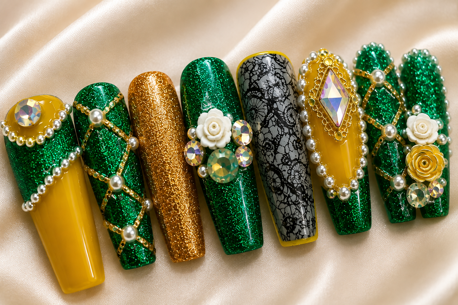 Emerald & Gold Luxe