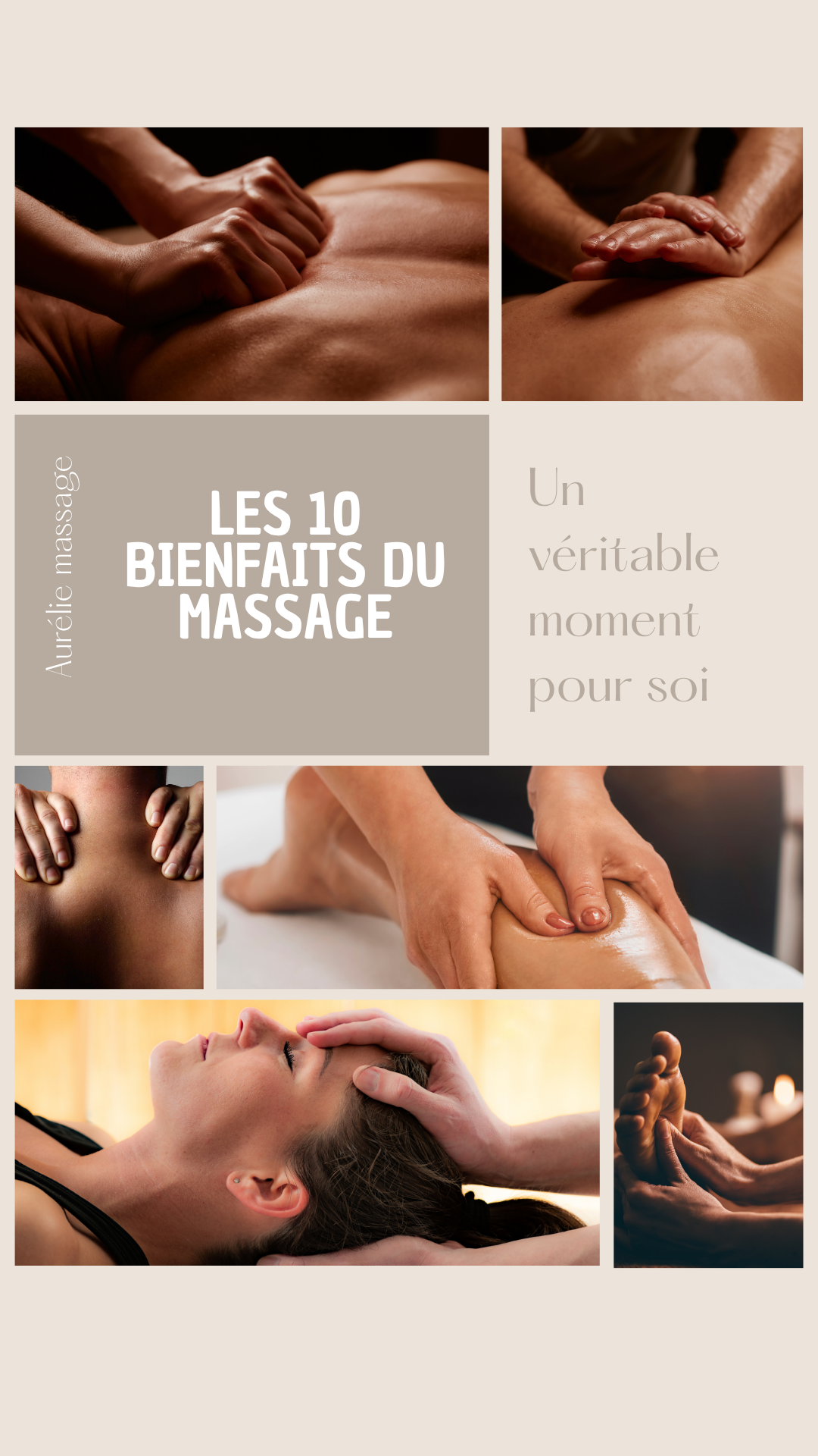 Les 10 bienfaits du massage : un véritable moment pour soi