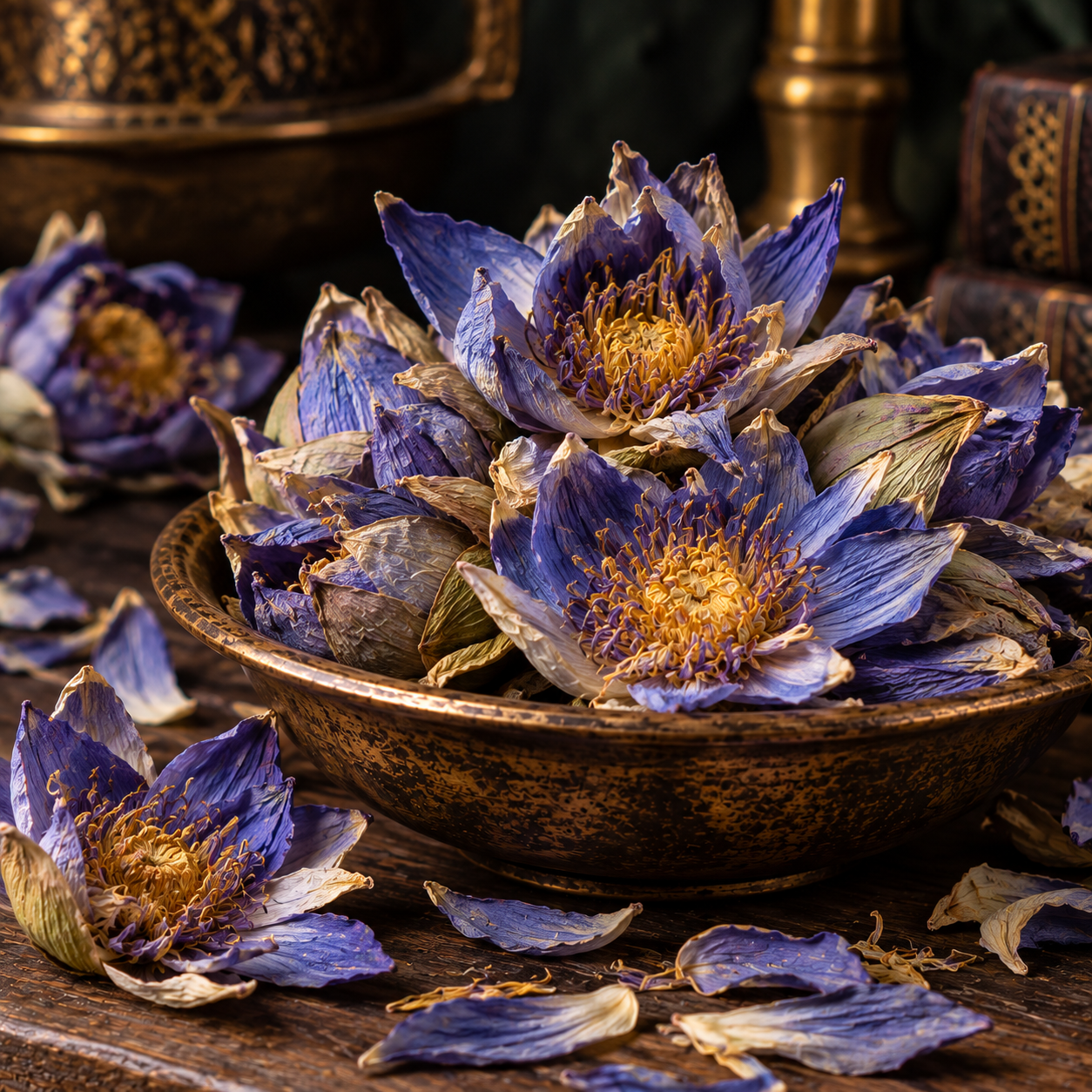 Blue Lotus Flowers