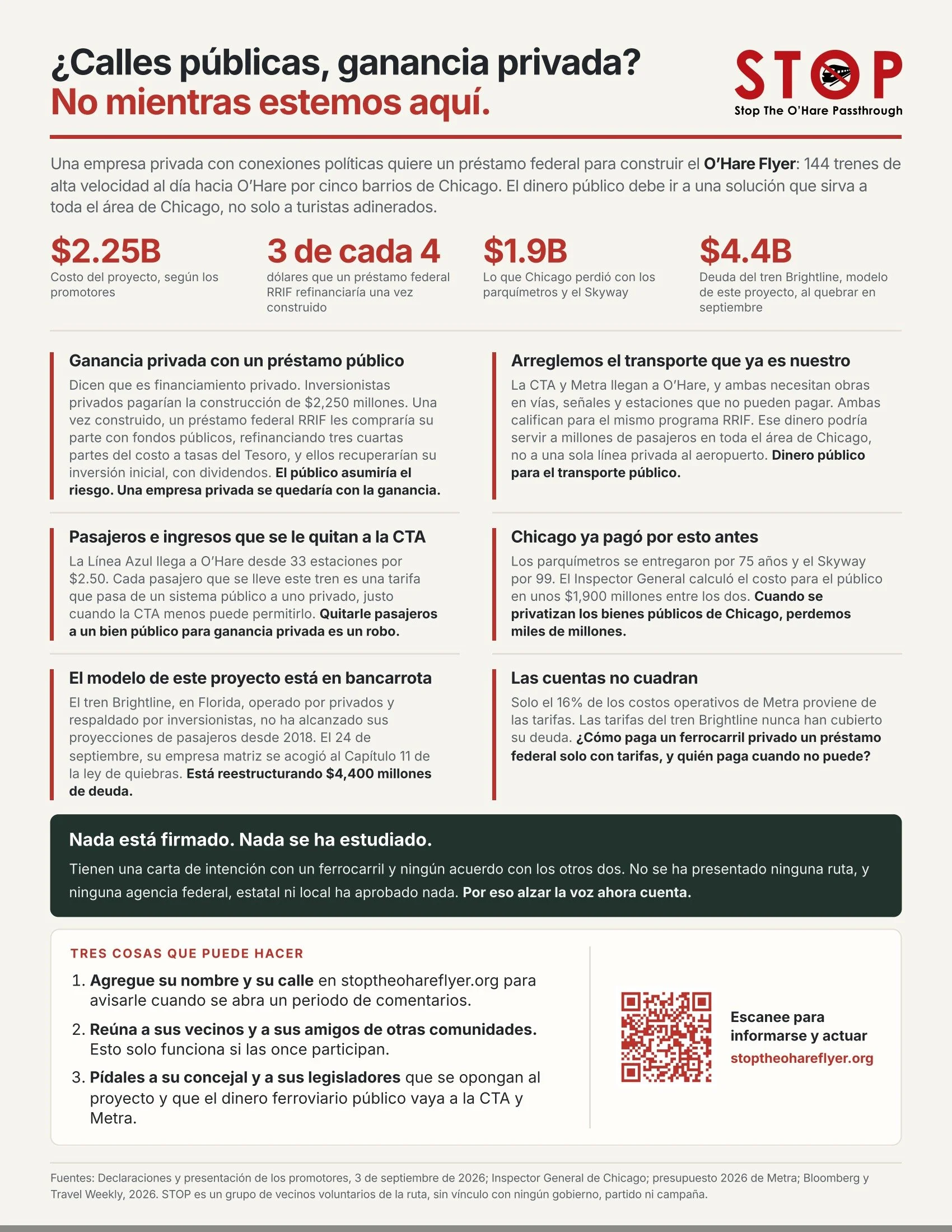 ¿Calles públicas, ganancia privada?