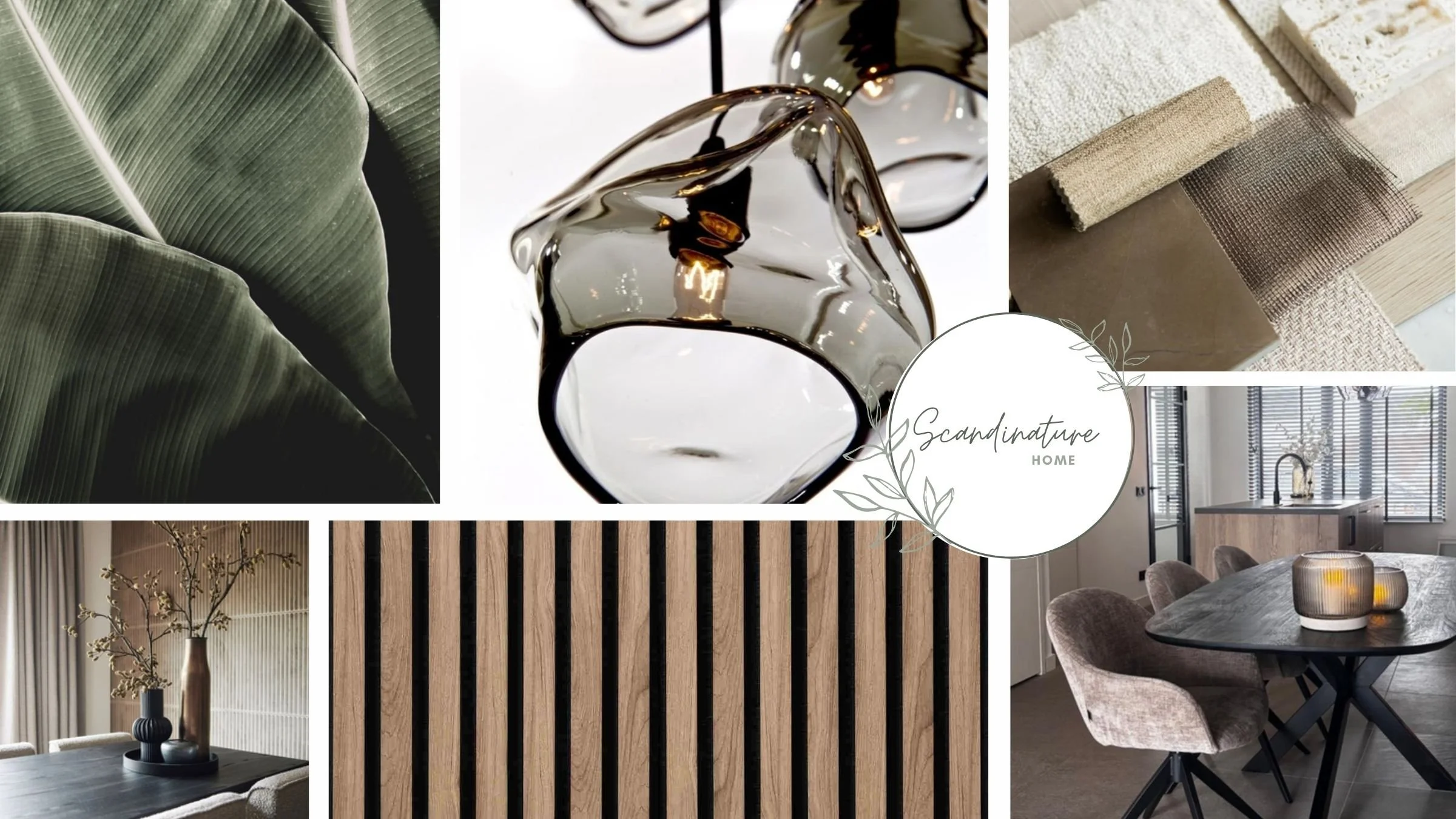 Moodboard interieurplan hotelchique