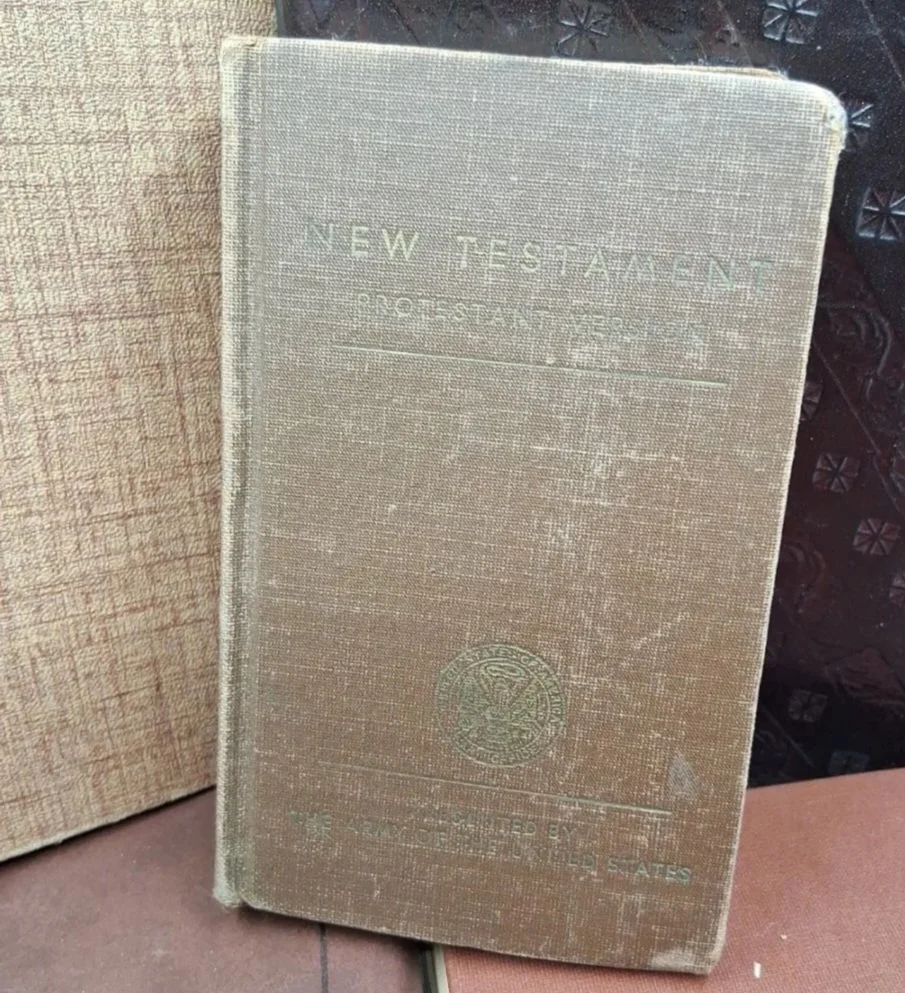 The New Testament of Our Lord and Savior Jesus Christ (Army Issue, 1942) by: United States War Office