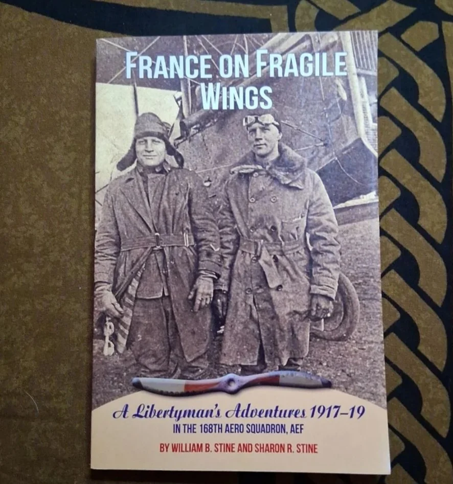 France on Fragile Wings (SIGNED) by: William B. Stine, Sharon Stine