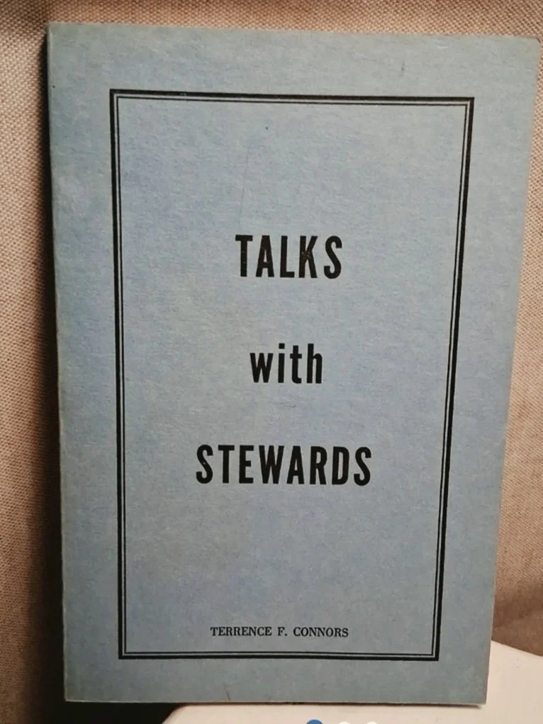 Talks with Stewards by: Terrence F. Connors