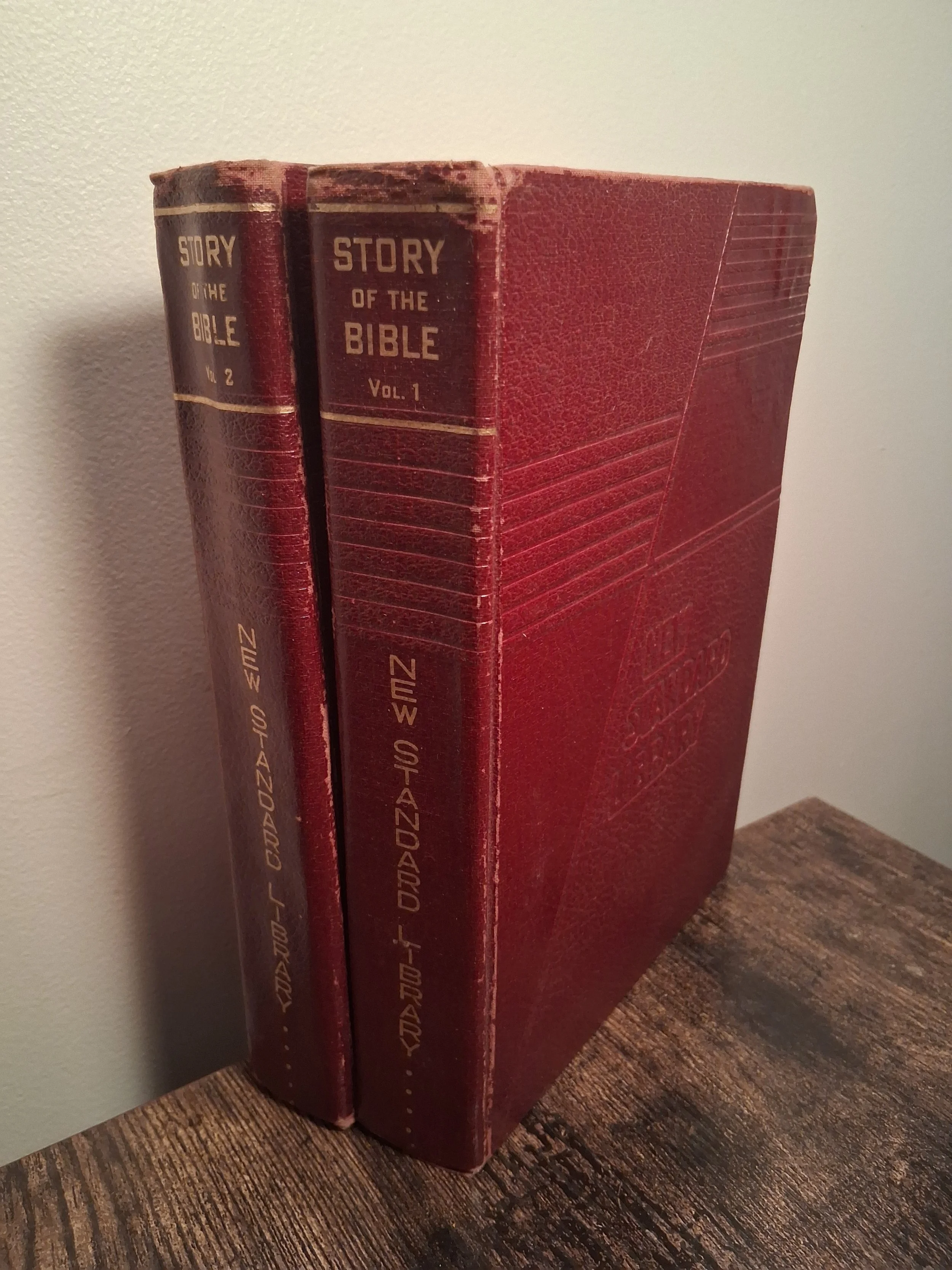 Story of the Bible (Illustrated) Vols. 1 & 2, New Standard Library