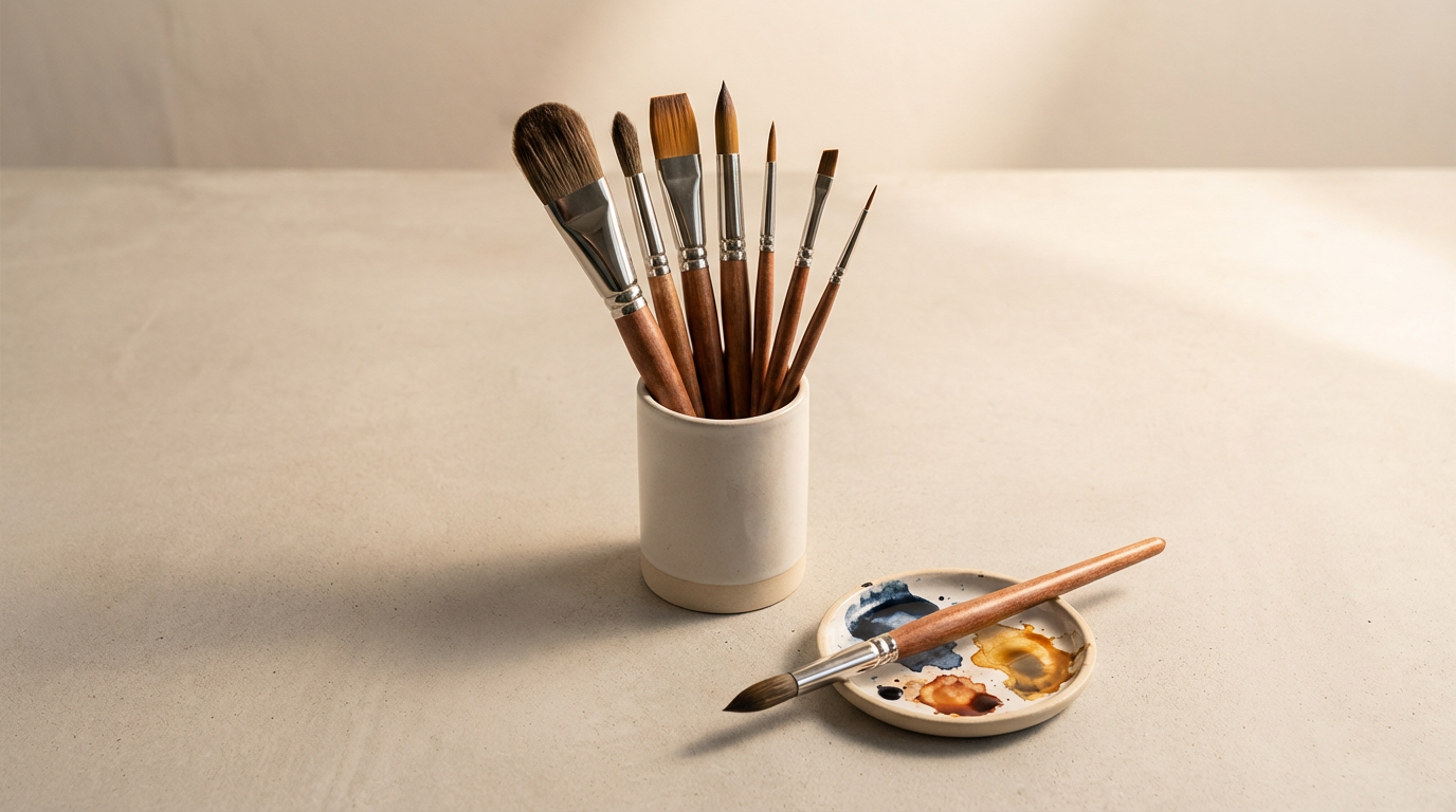 Watercolor Brush Set