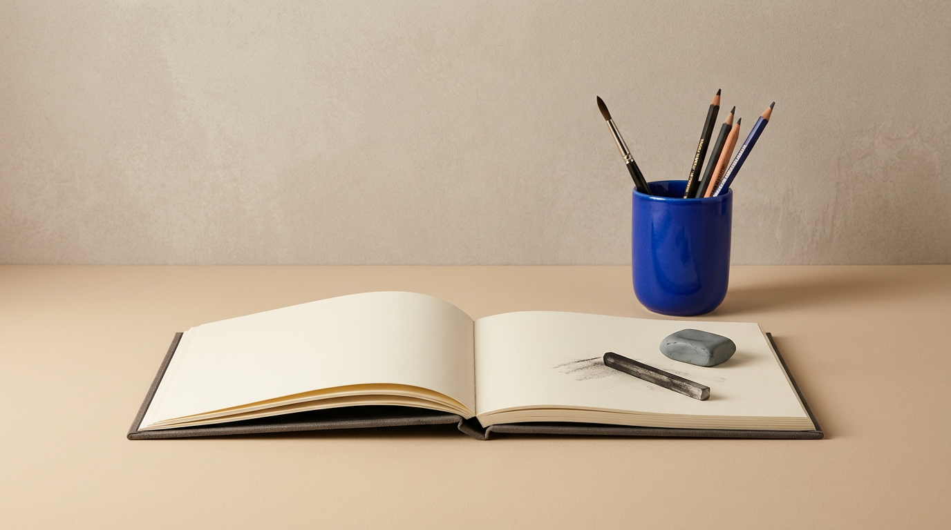 Leather Sketchbook
