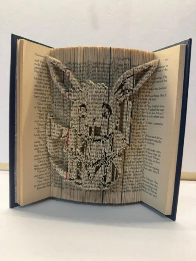 Eevee Pokemon folded book