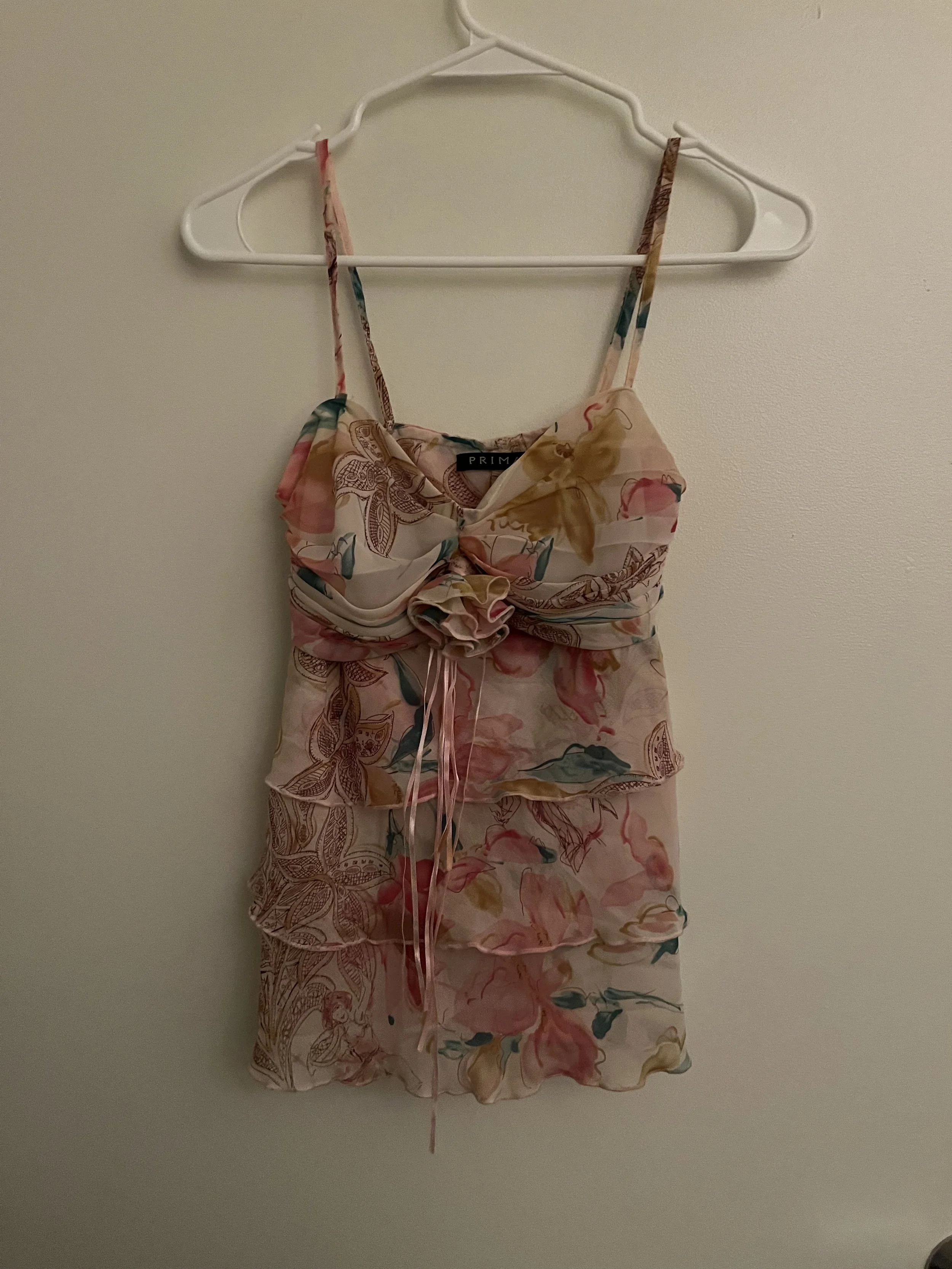 Fairy Rosette Floral Top