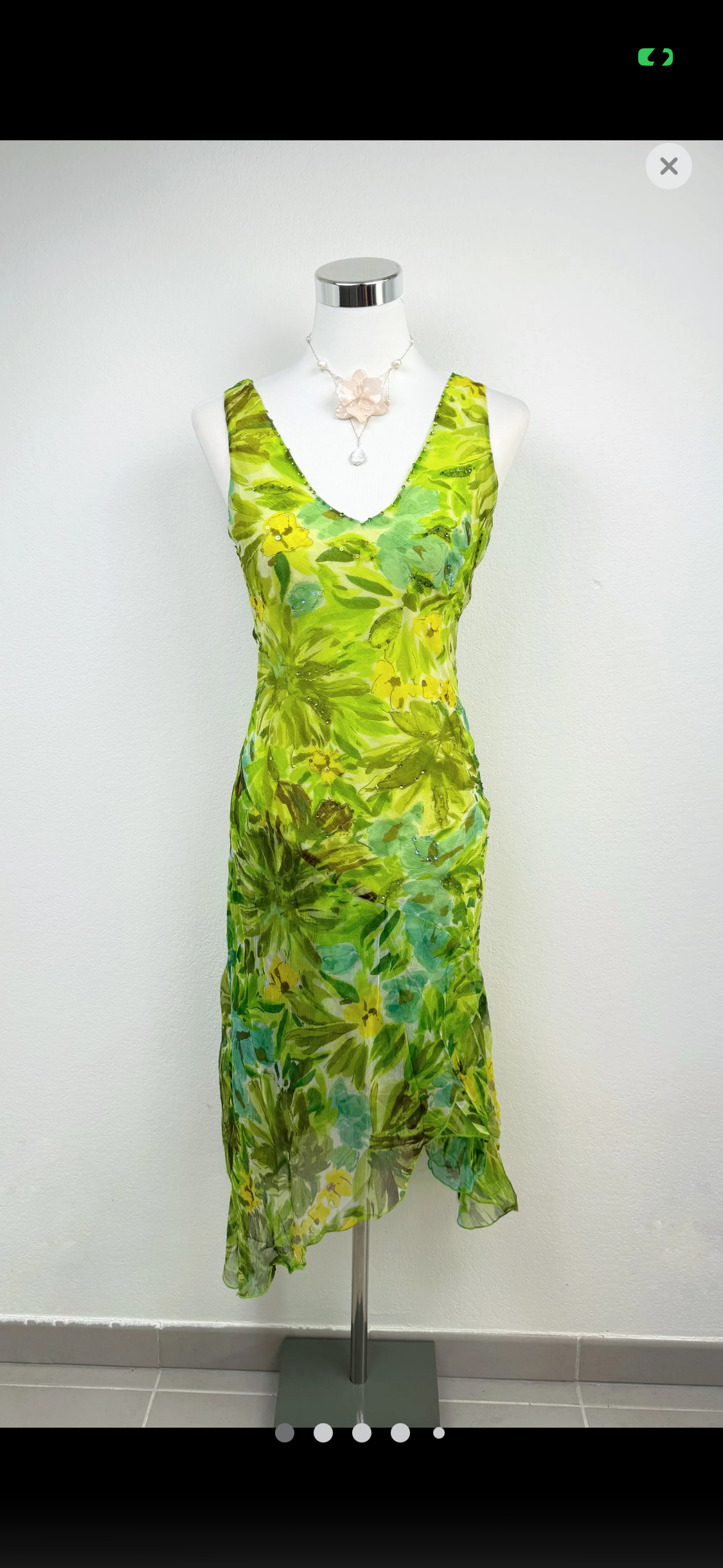 Derhy Y2K Jungle Fairy Dress