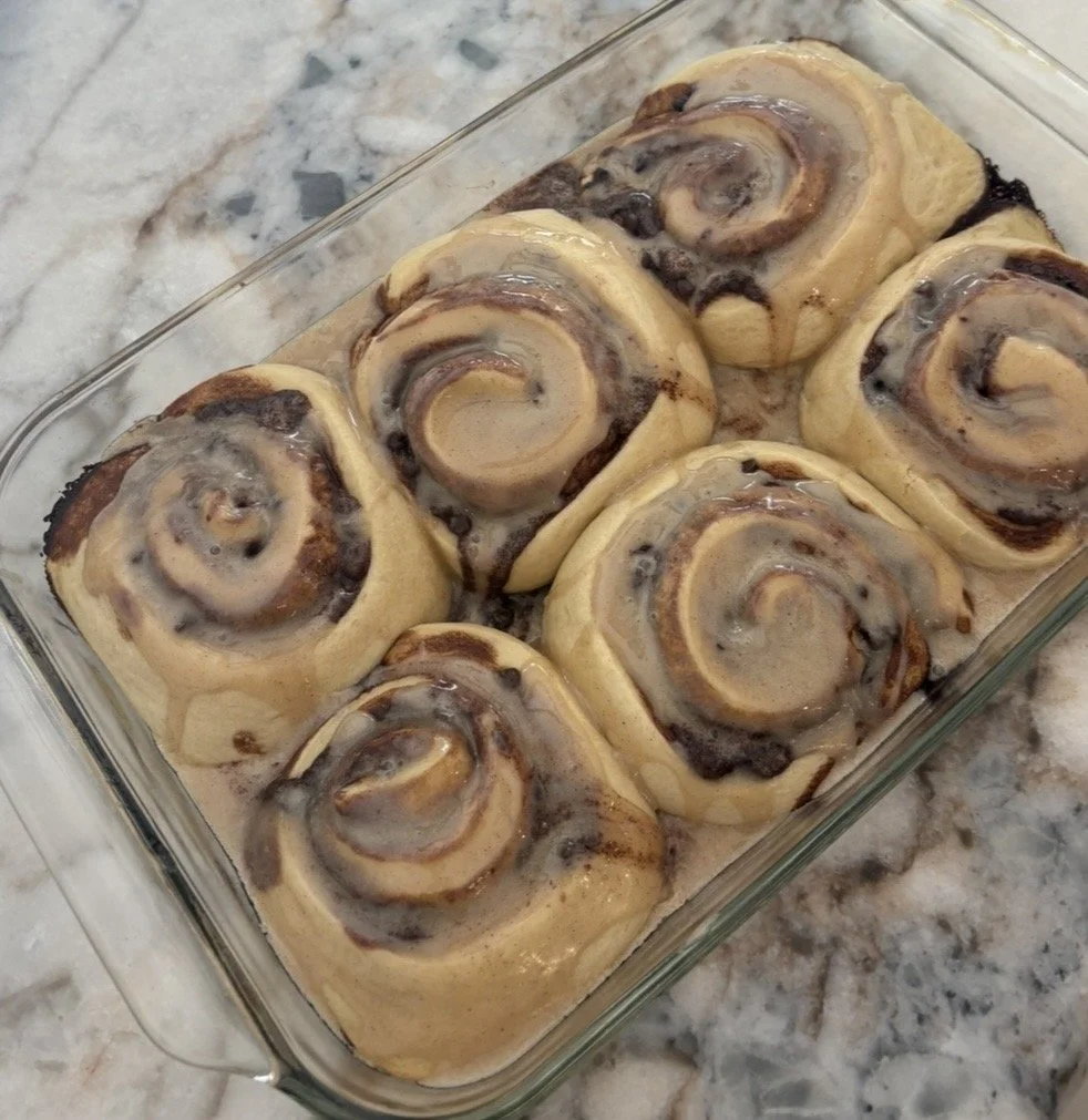 Chocolate Espresso Cinnamon Rolls