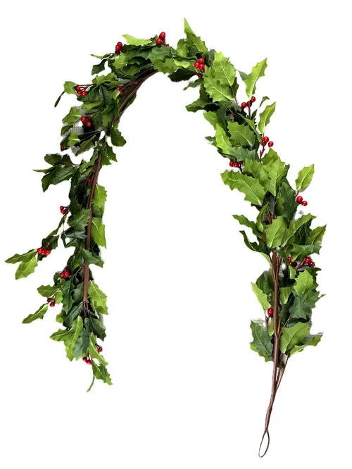 Grand Holly Berry Garland